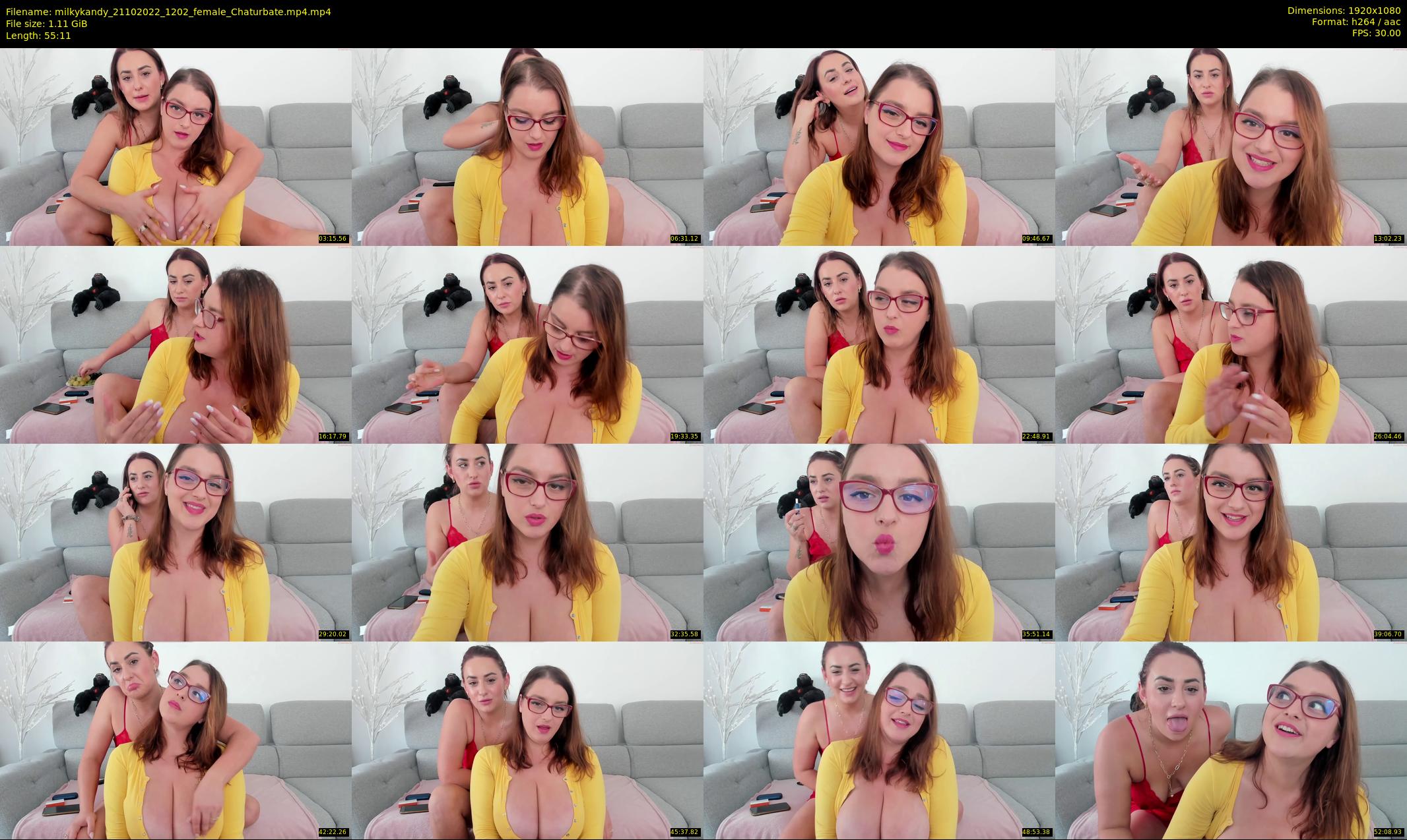 milkykandy — 56 minute Chaturbate female cam show recording, 1080p, Oct 21, 2022
