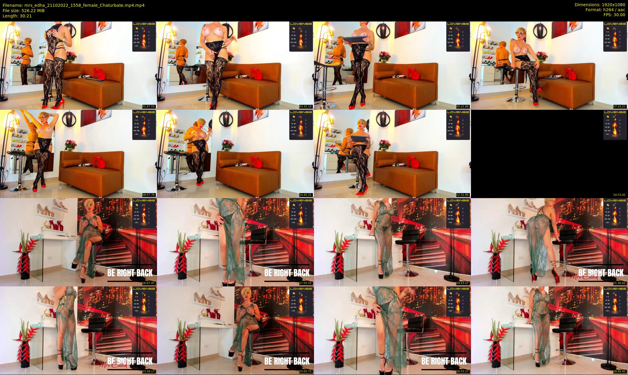 mrs_edha — 31 minute Chaturbate female cam show recording, 1080p, Oct 21, 2022