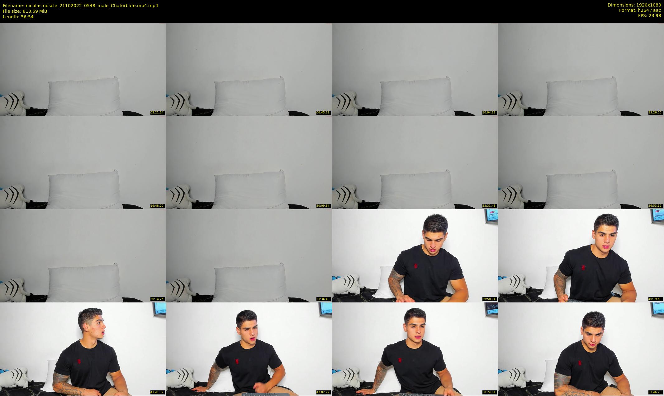 nicolasmuscle — 57 minute Chaturbate male cam show recording, 1080p, Oct 21, 2022