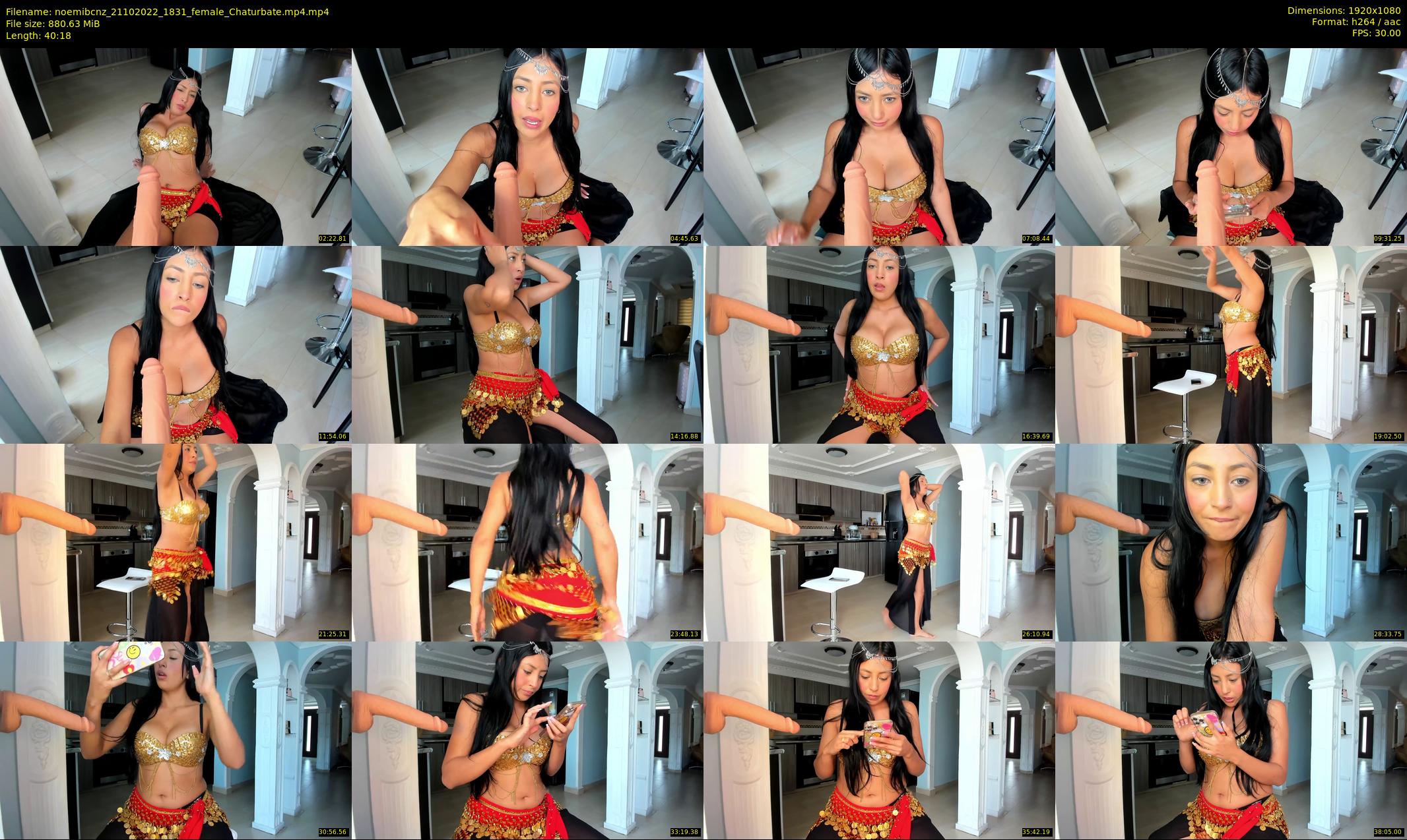 noemibcnz — 41 minute Chaturbate couple cam show recording, 1080p, Oct 21, 2022