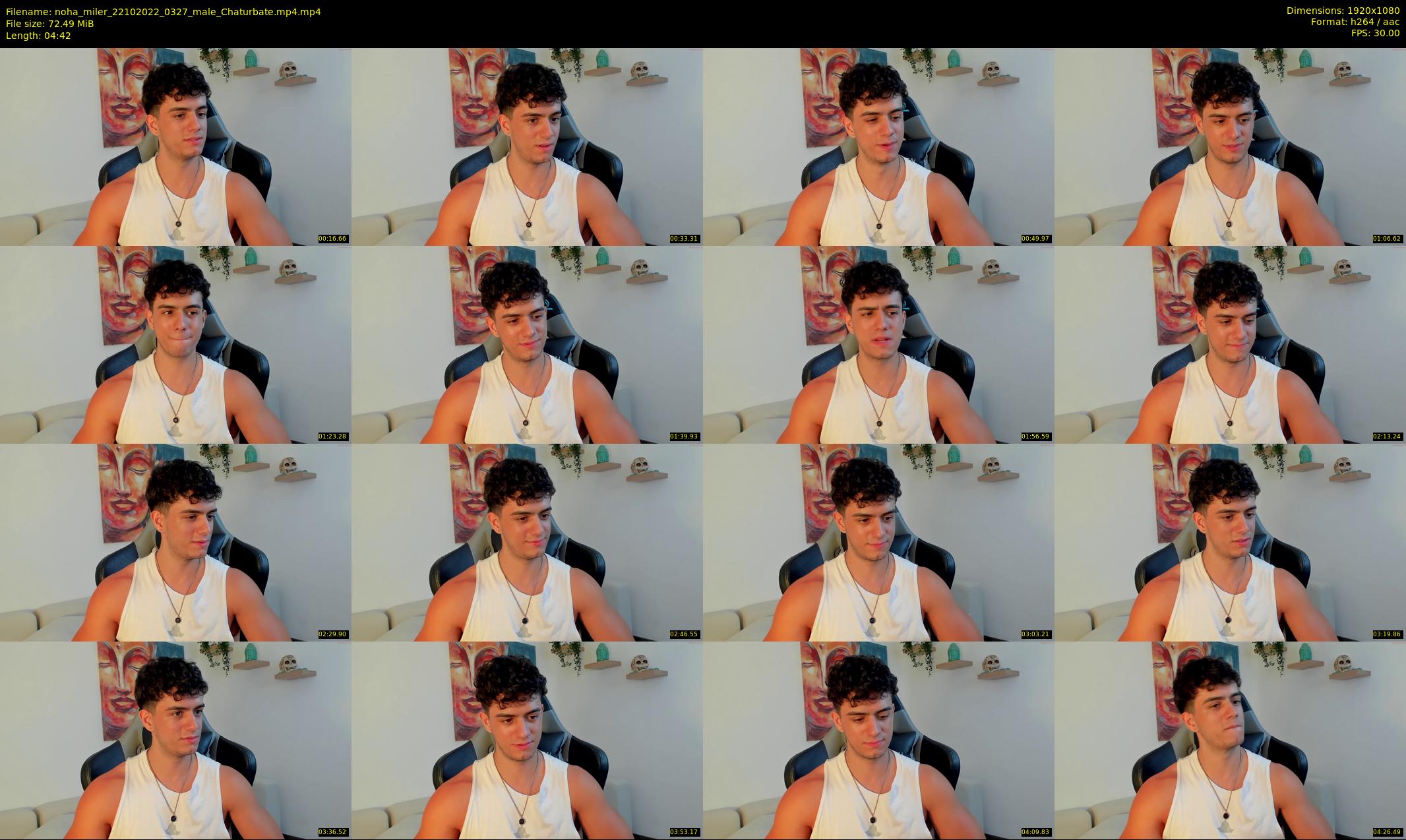 noha_miler — 5 minute Chaturbate male cam show recording, 1080p, Oct 22, 2022