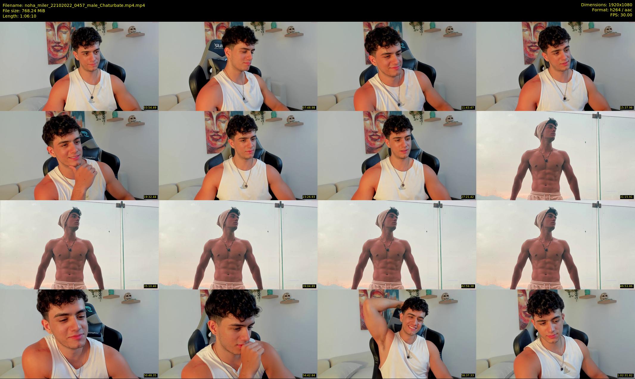 noha_miler — 67 minute Chaturbate male cam show recording, 1080p, Oct 22, 2022