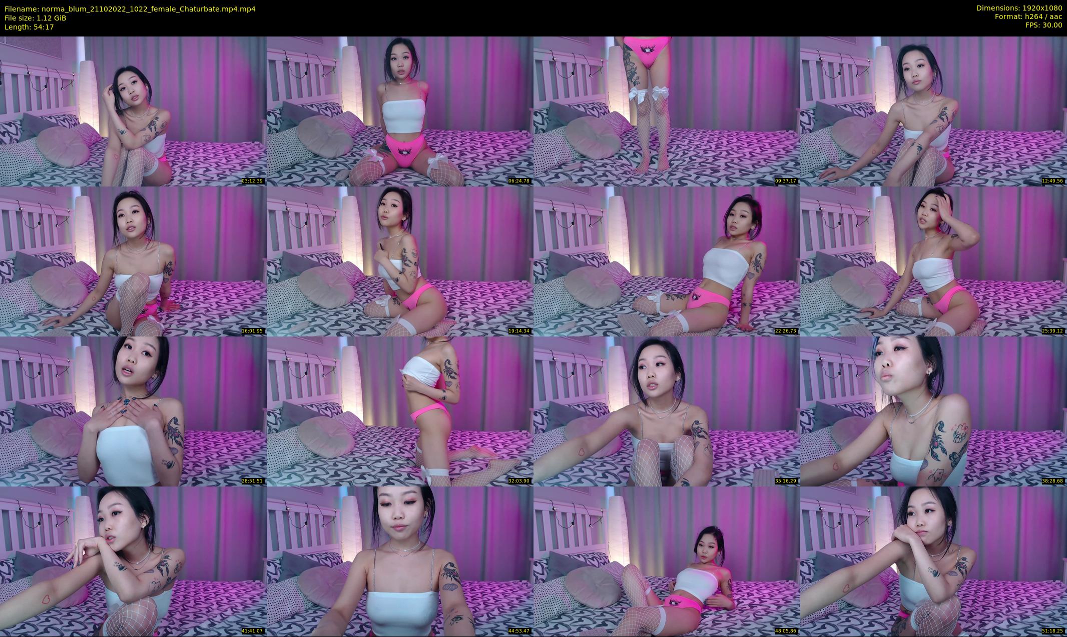 norma_blum — 55 minute Chaturbate female cam show recording, 1080p, Oct 21, 2022