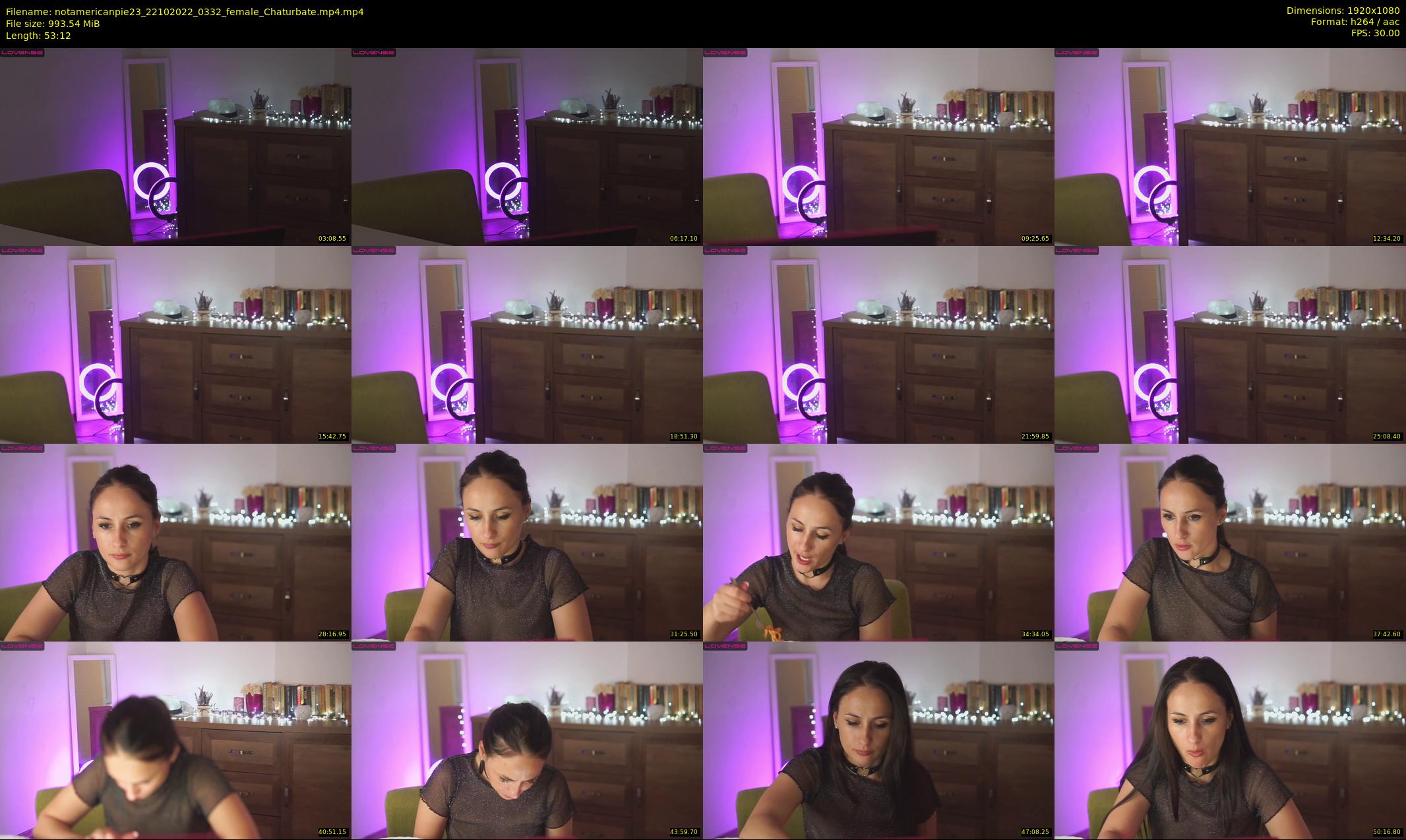 notamericanpie23 — 54 minute Chaturbate female cam show recording, 1080p, Oct 22, 2022