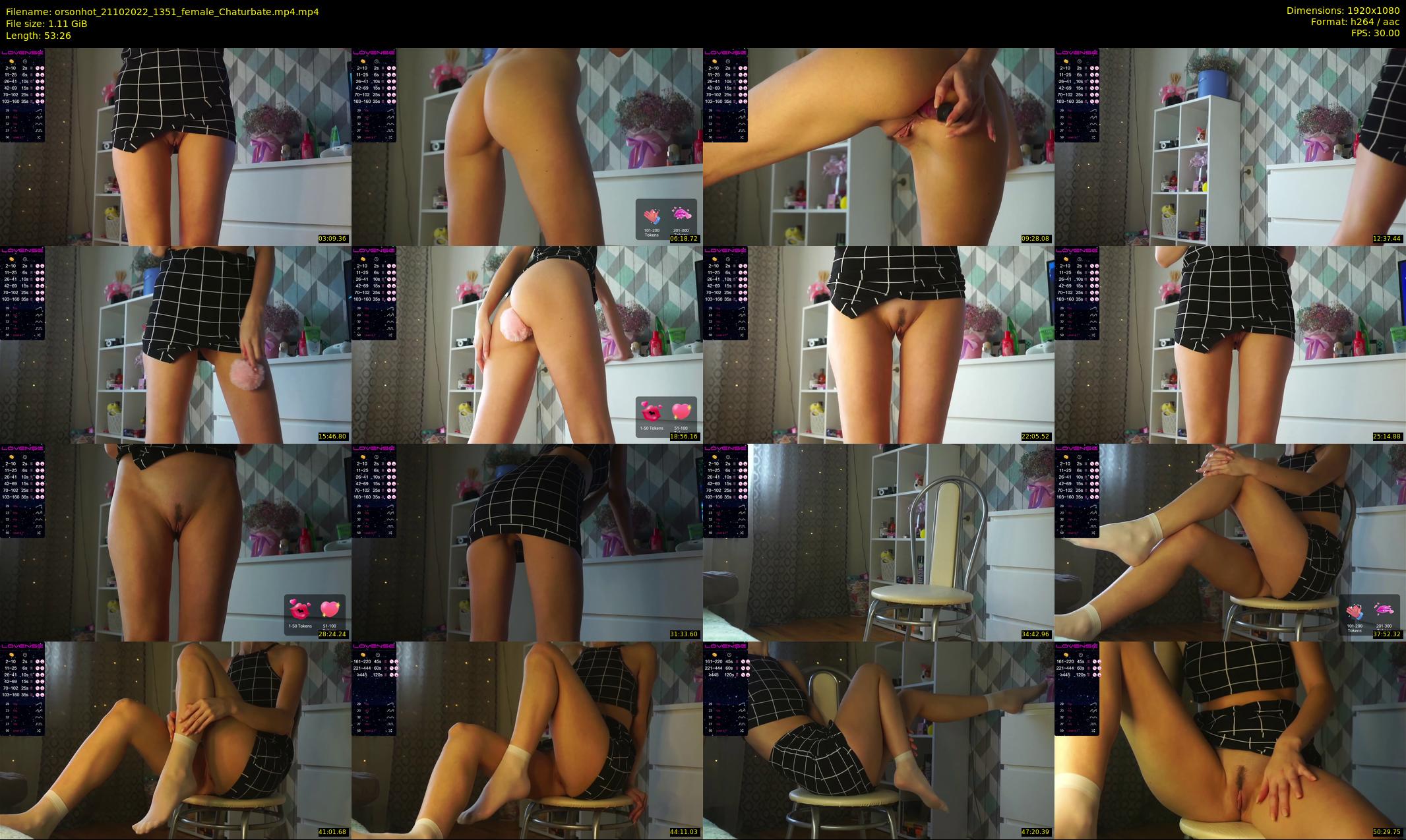 orsonhot — 54 minute Chaturbate female cam show recording, 1080p, Oct 21, 2022