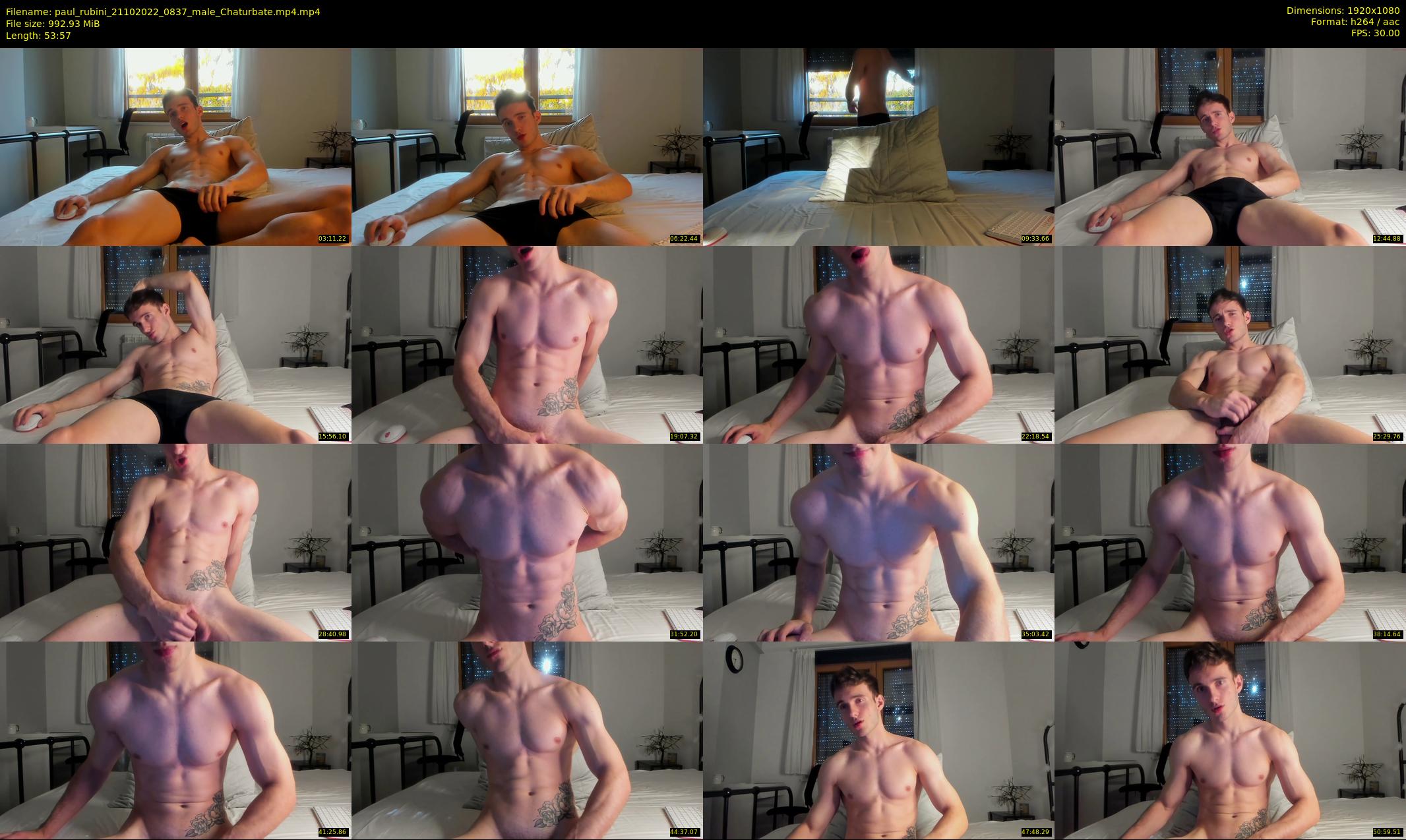 paul_rubini — 54 minute Chaturbate male cam show recording, 1080p, Oct 21, 2022
