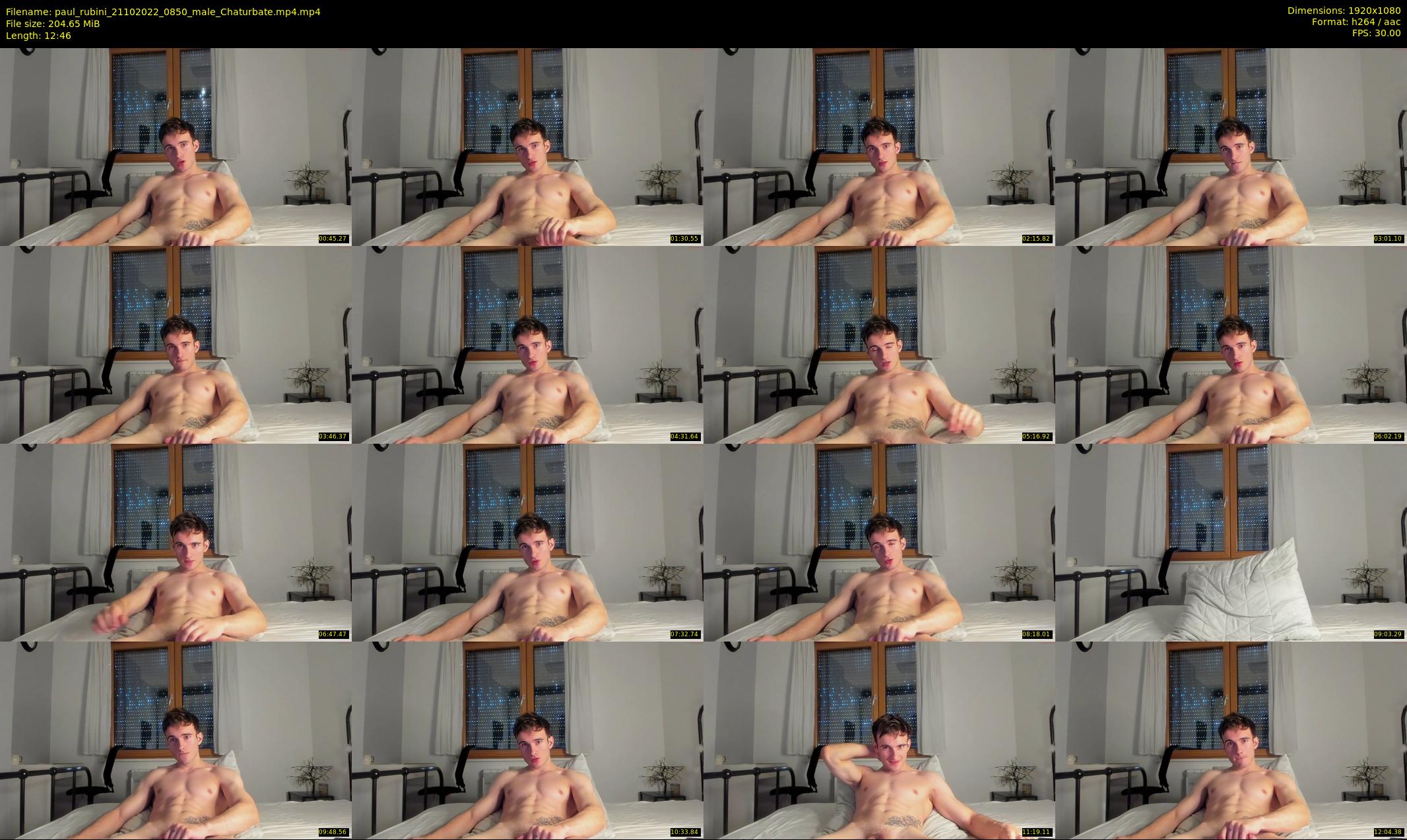 paul_rubini — 13 minute Chaturbate male cam show recording, 1080p, Oct 21, 2022