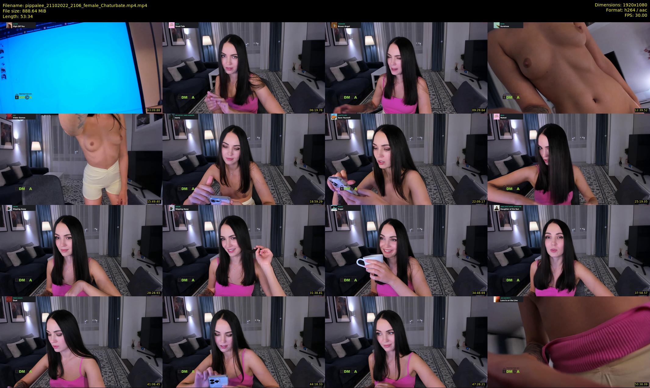 pippalee — 54 minute Chaturbate female cam show recording, 1080p, Oct 21, 2022