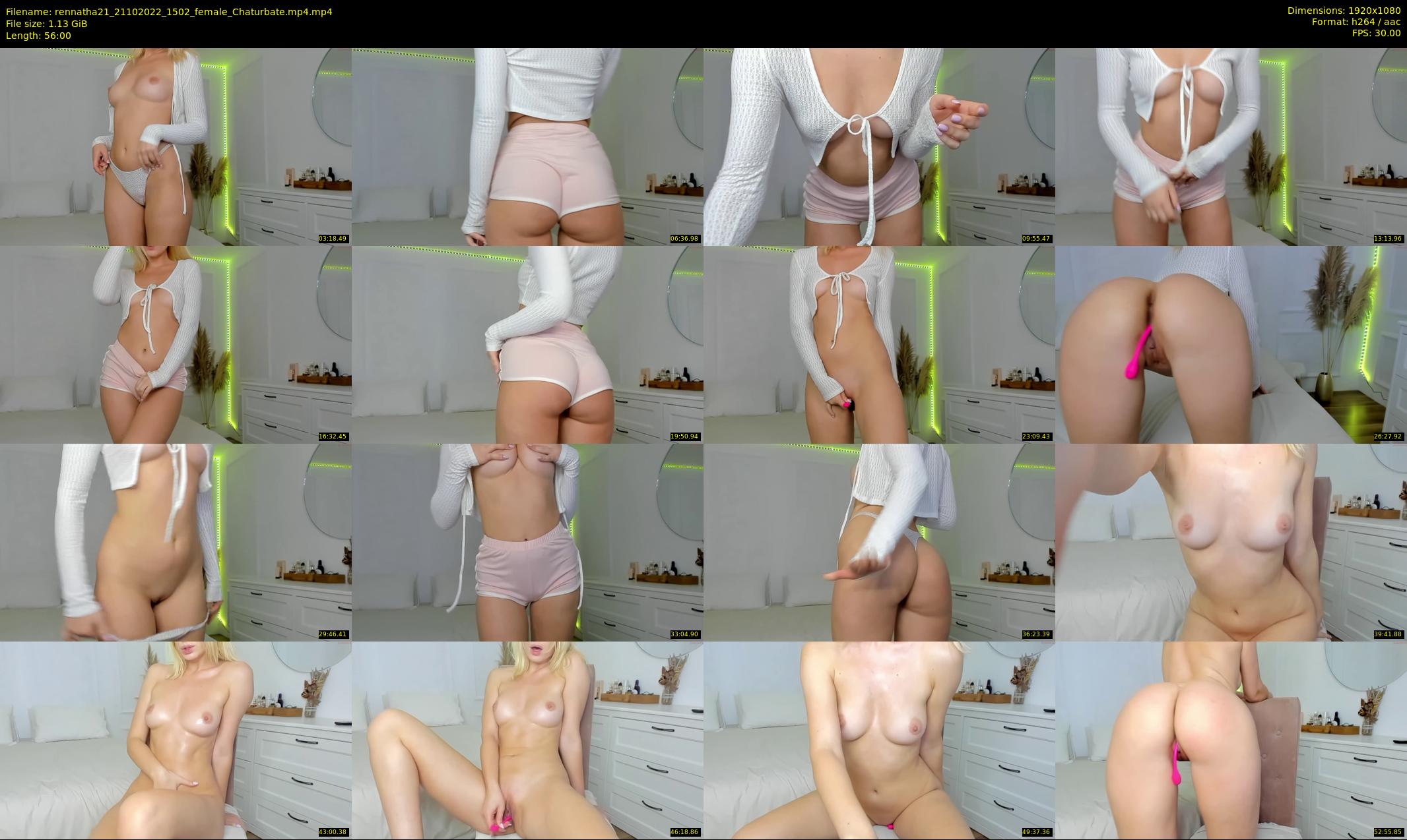 rennatha21 — 56 minute Chaturbate female cam show recording, 1080p, Oct 21, 2022