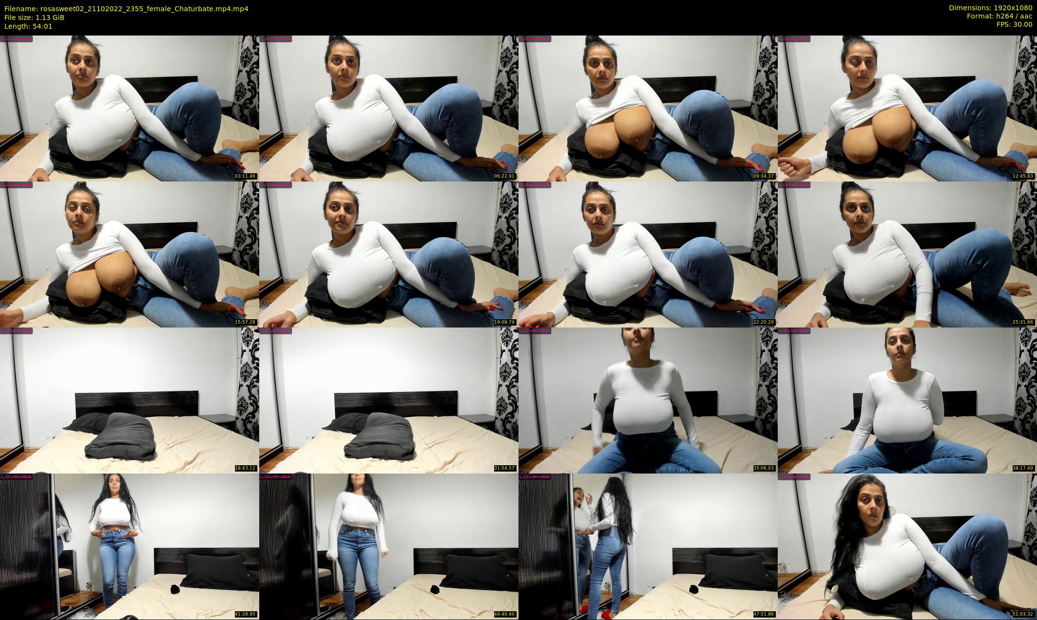 rosasweet02 — 55 minute Chaturbate female cam show recording, 1080p, Oct 21, 2022
