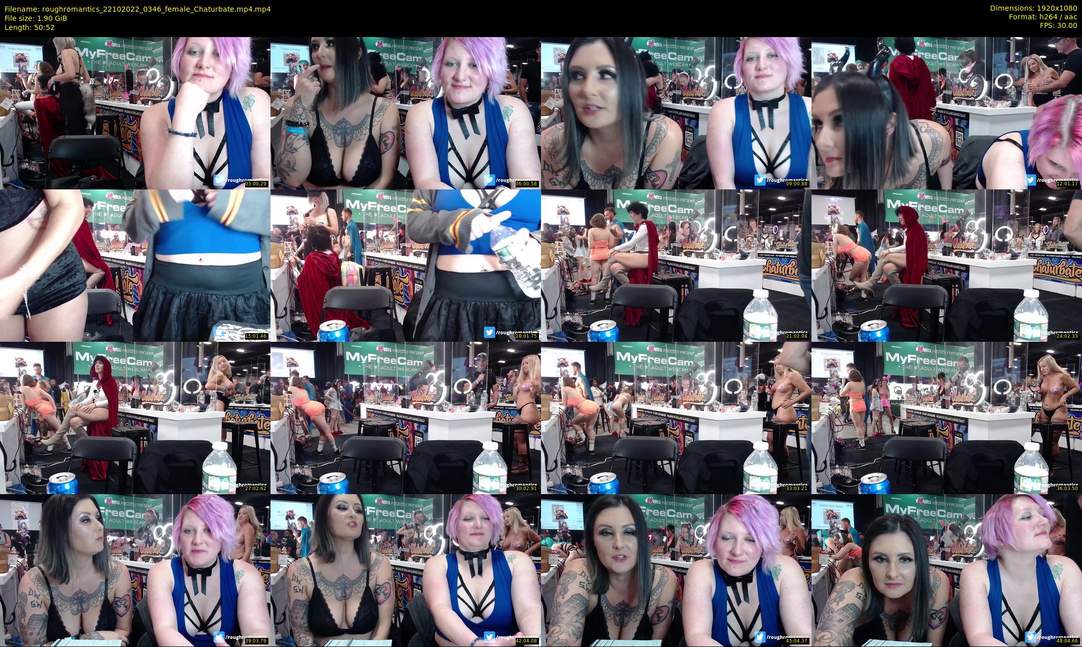 roughromantics — 51 minute Chaturbate couple cam show recording, 1080p, Oct 22, 2022