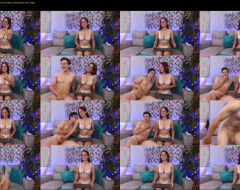 sam_y_sen — 6 minute Chaturbate couple cam show recording, 1080p, Oct 21, 2022