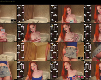 sanda_red — 54 minute Chaturbate female cam show recording, 1080p, Oct 21, 2022