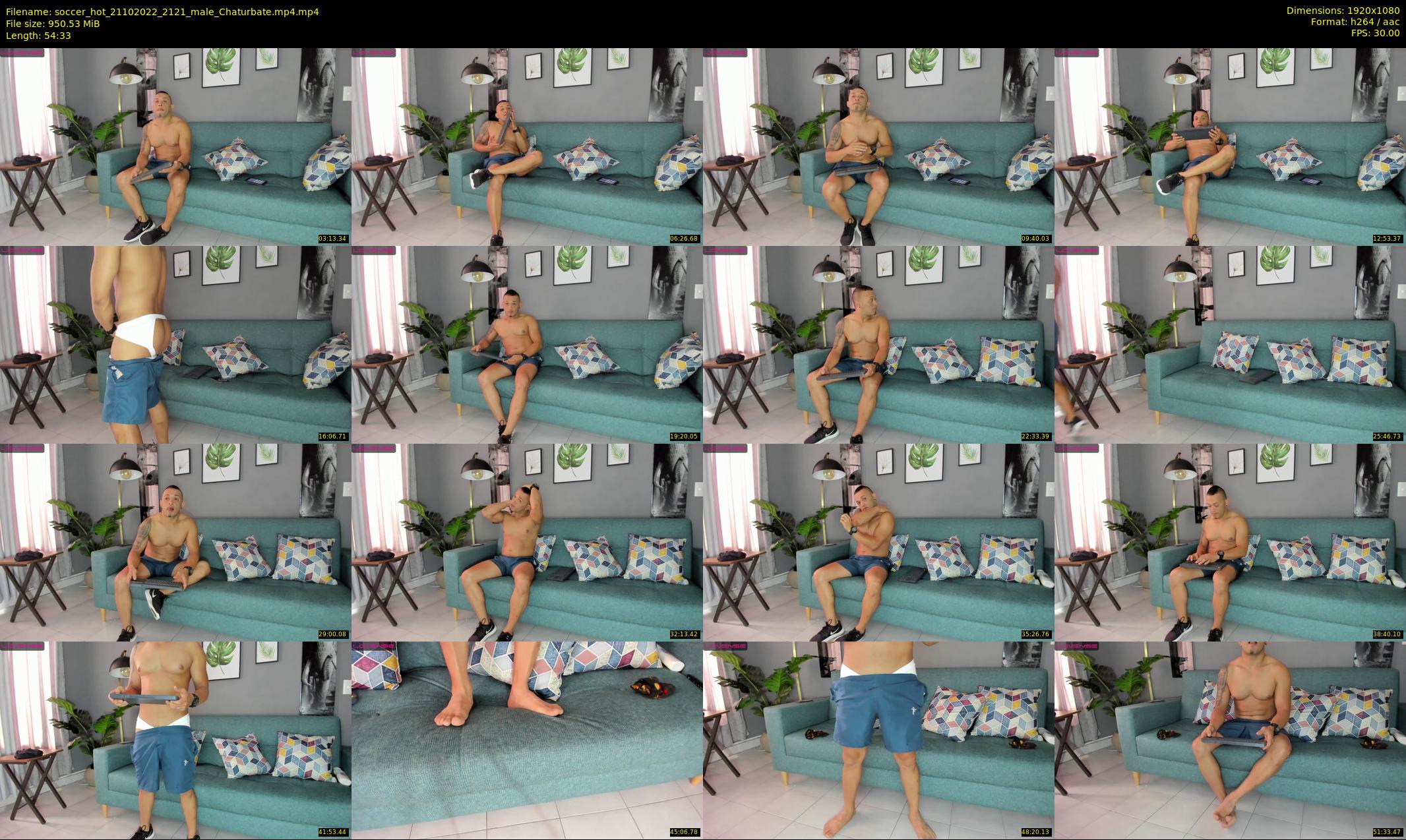 soccer_hot — 55 minute Chaturbate male cam show recording, 1080p, Oct 21, 2022