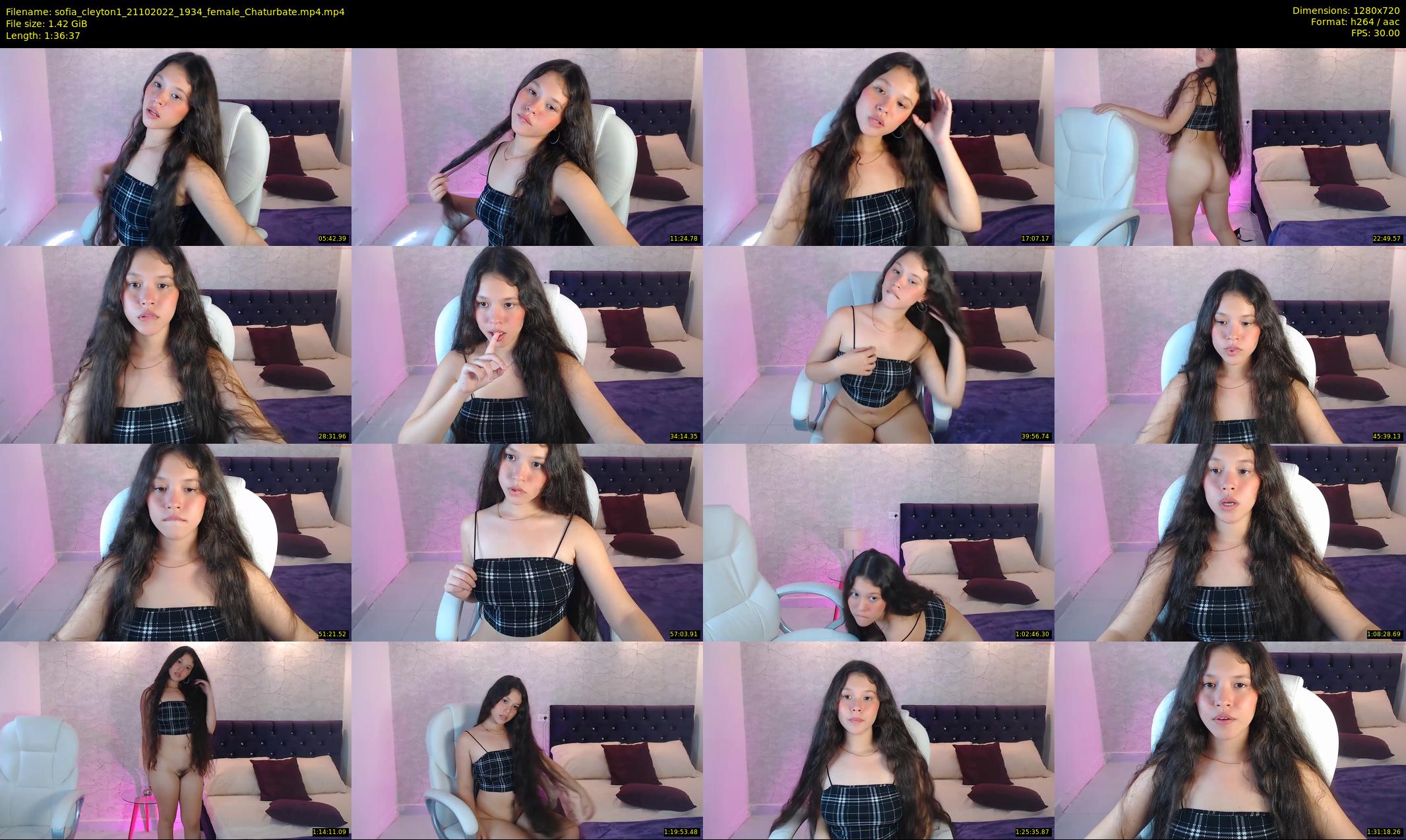 sofia_cleyton1 — 97 minute Chaturbate female cam show recording, 720p, Oct 21, 2022