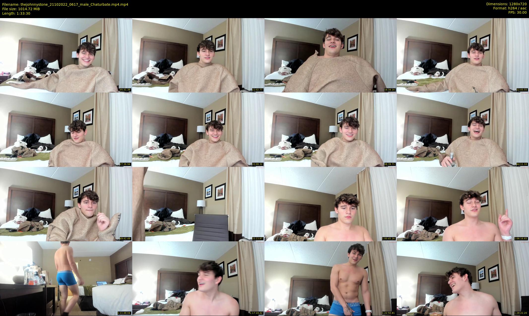 thejohnnystone — 94 minute Chaturbate male cam show recording, 720p, Oct 21, 2022