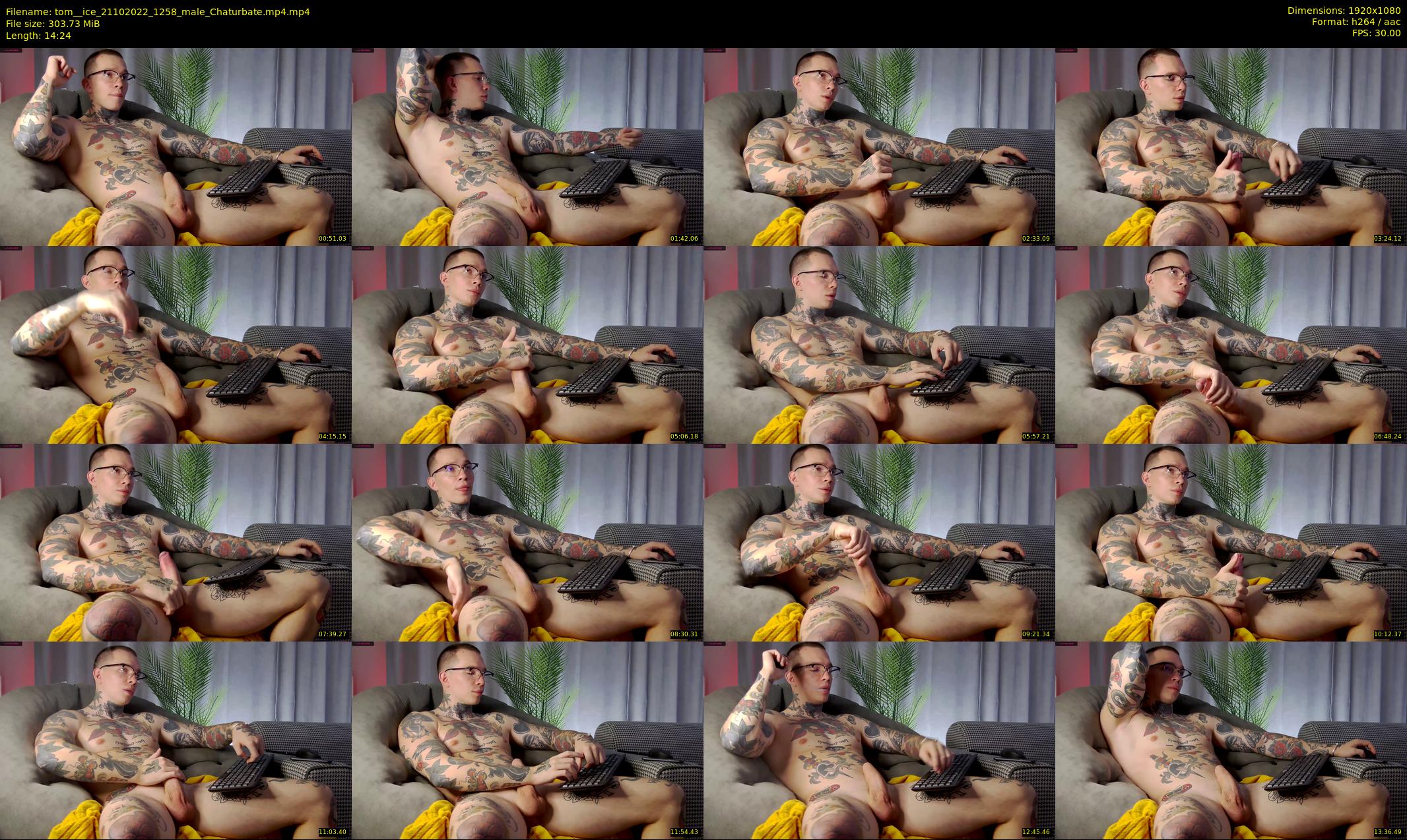 tom__ice — 15 minute Chaturbate male cam show recording, 1080p, Oct 21, 2022