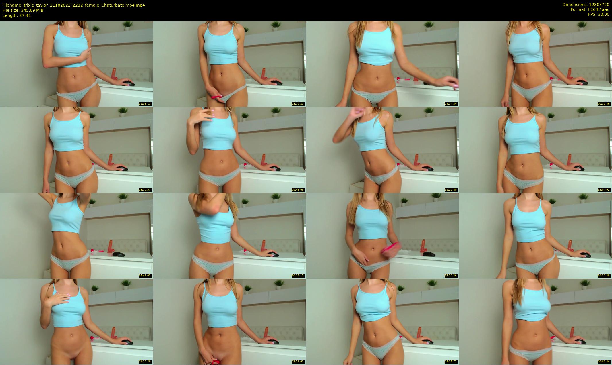 trixie_taylor — 28 minute Chaturbate female cam show recording, 720p, Oct 21, 2022