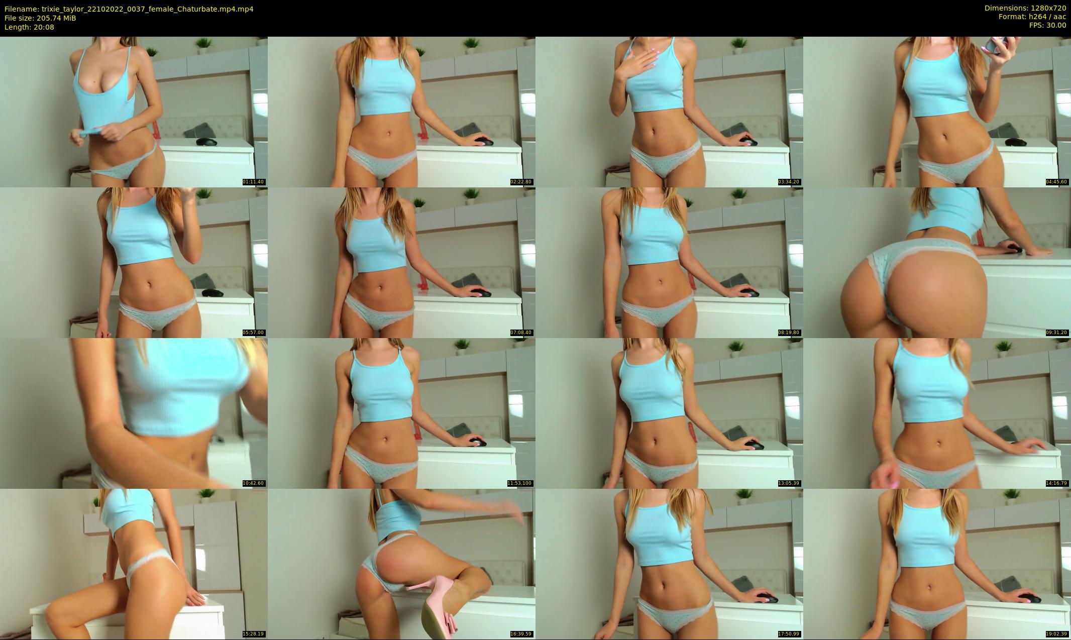 trixie_taylor — 21 minute Chaturbate female cam show recording, 720p, Oct 22, 2022