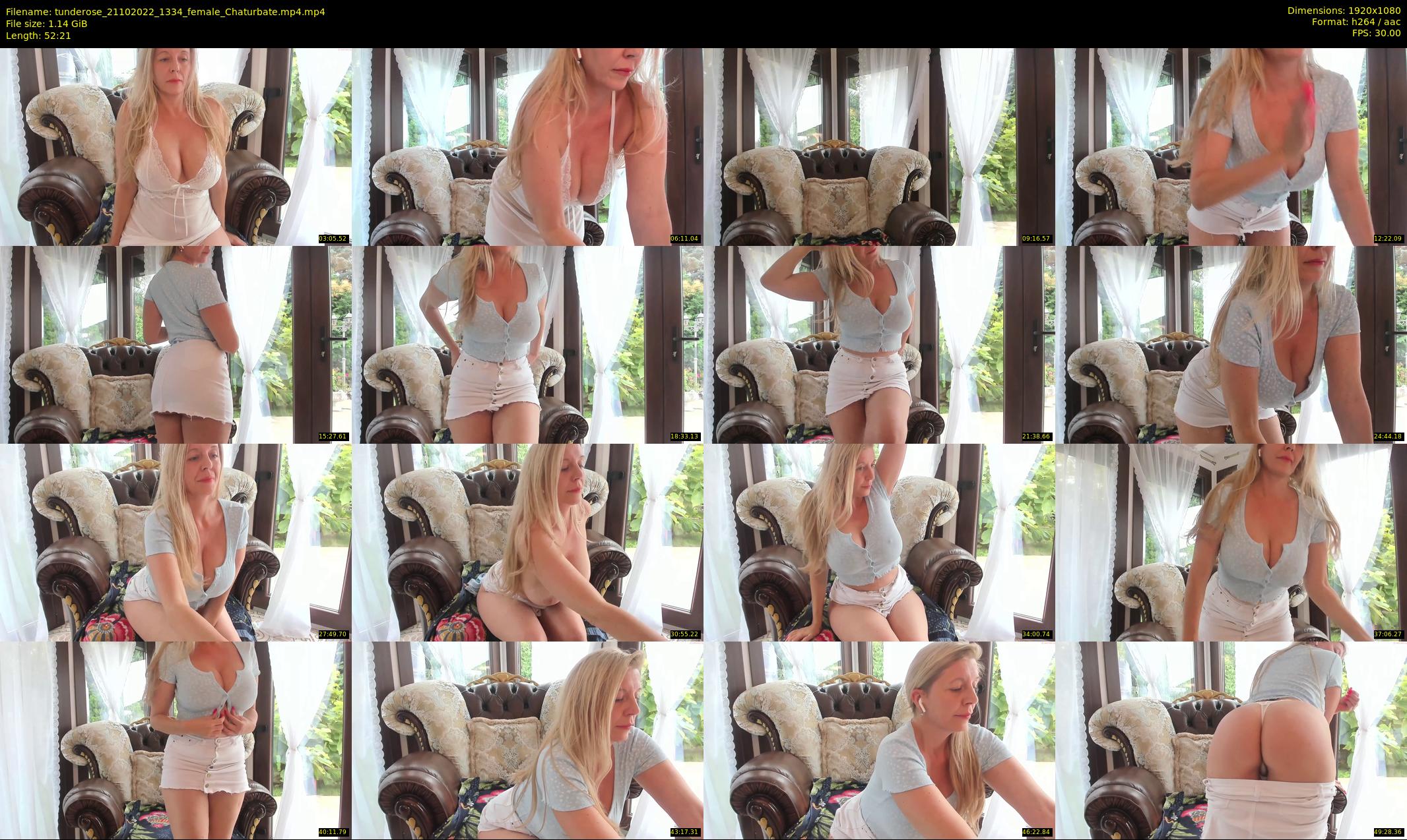 tunderose — 53 minute Chaturbate female cam show recording, 1080p, Oct 21, 2022