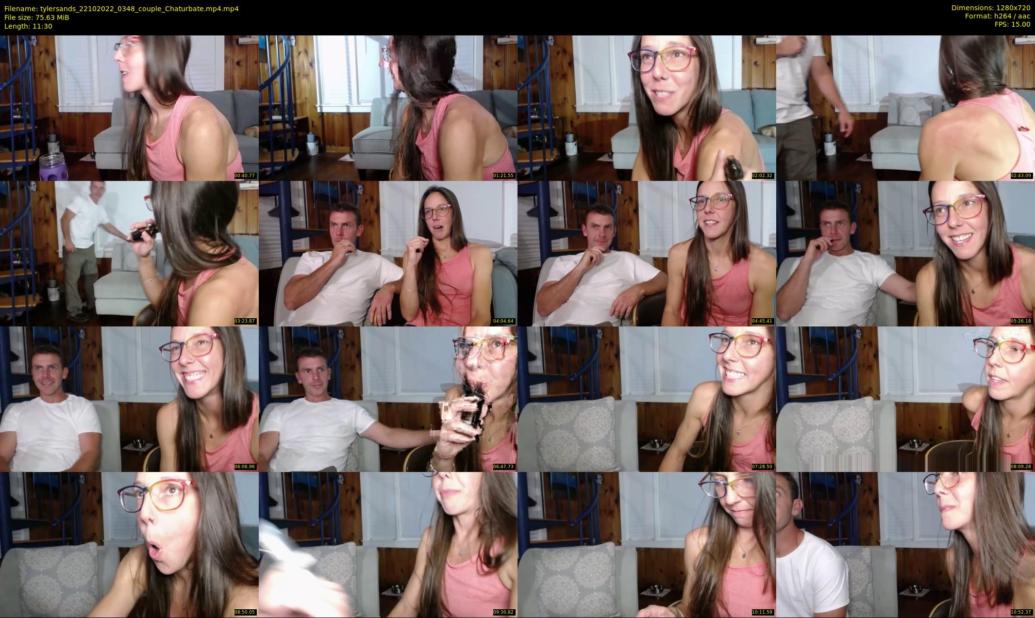tylersands — 12 minute Chaturbate female cam show recording, 720p, Oct 22, 2022