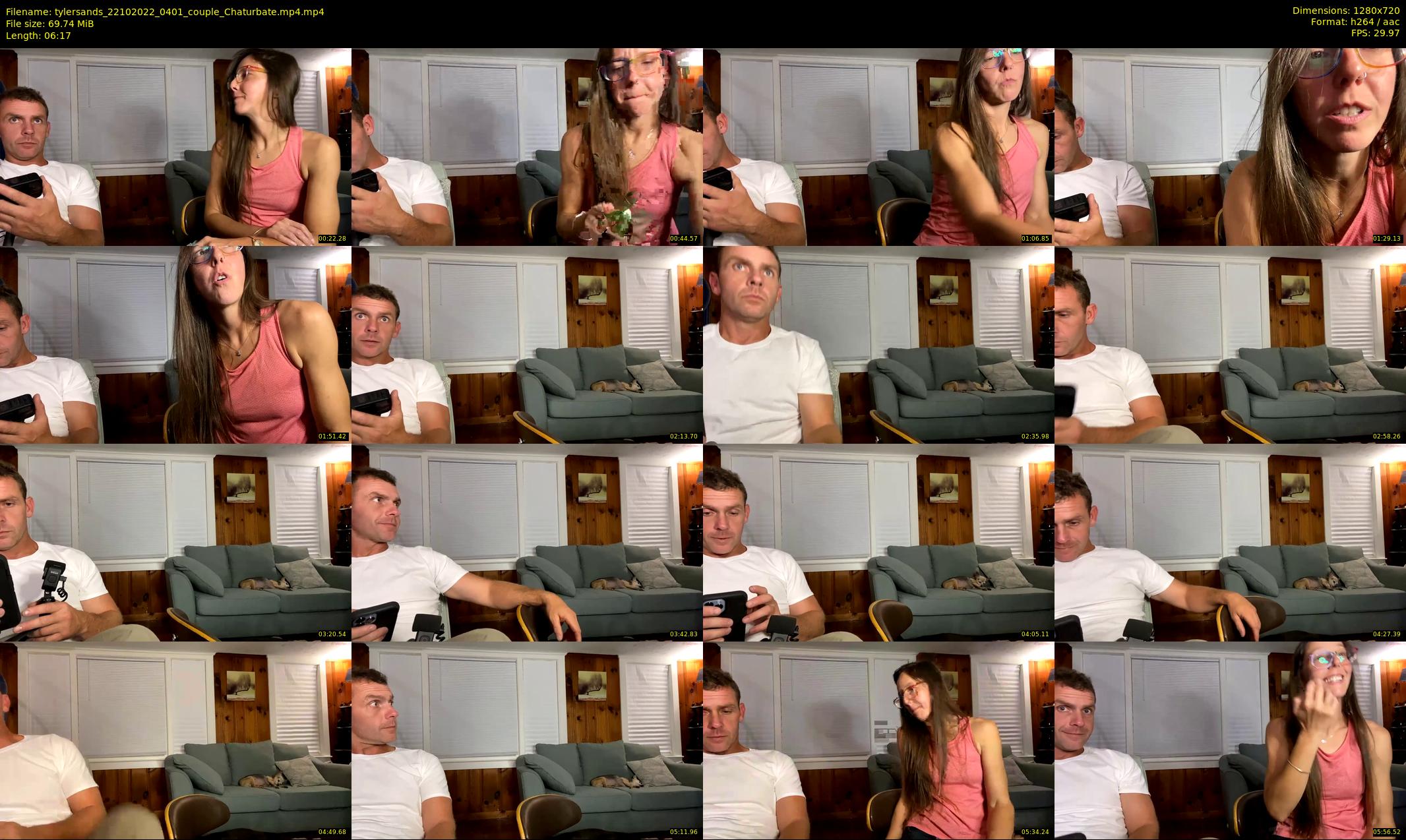 tylersands — 7 minute Chaturbate female cam show recording, 720p, Oct 22, 2022