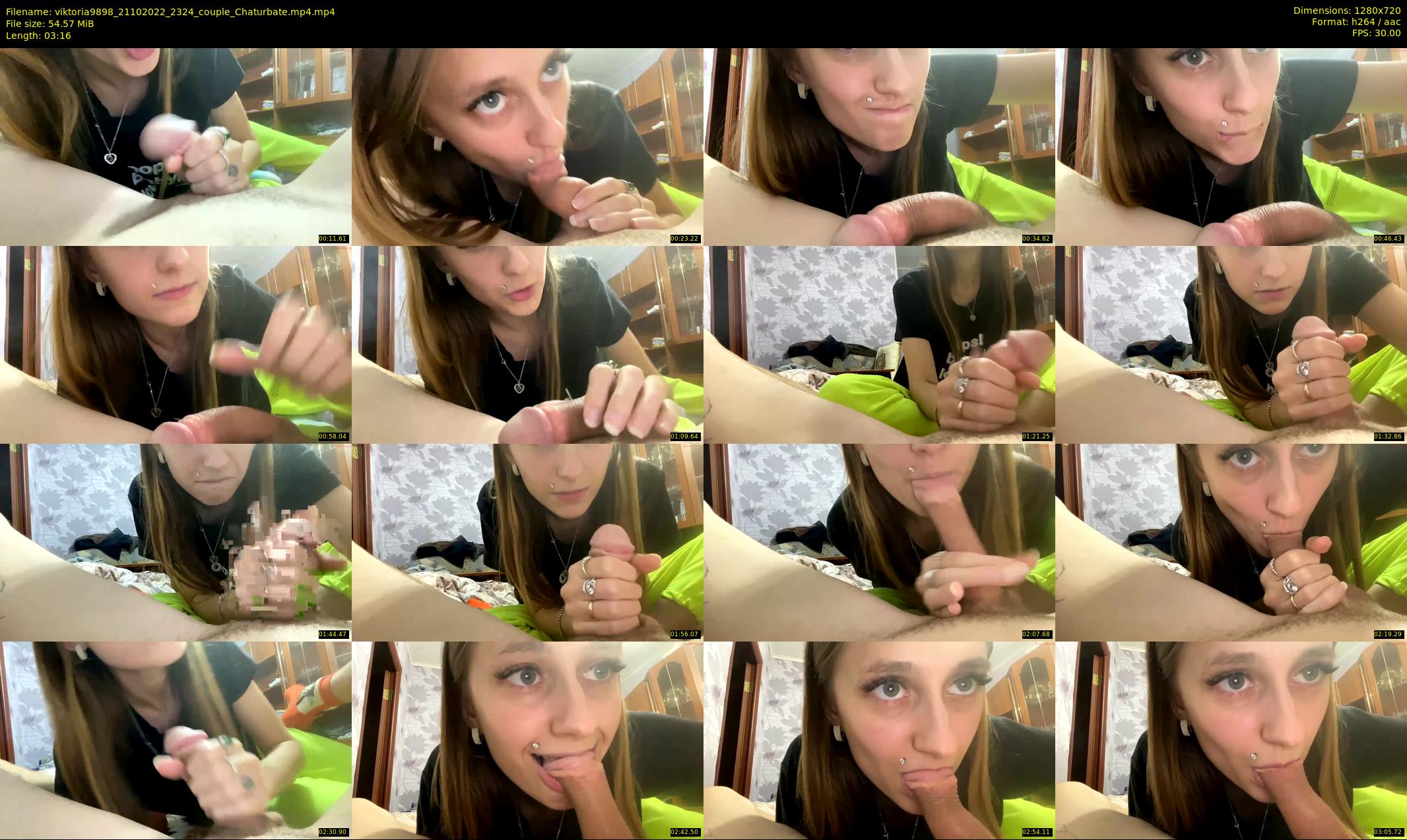 viktoria9898 — 4 minute Chaturbate couple cam show recording, 720p, Oct 21, 2022