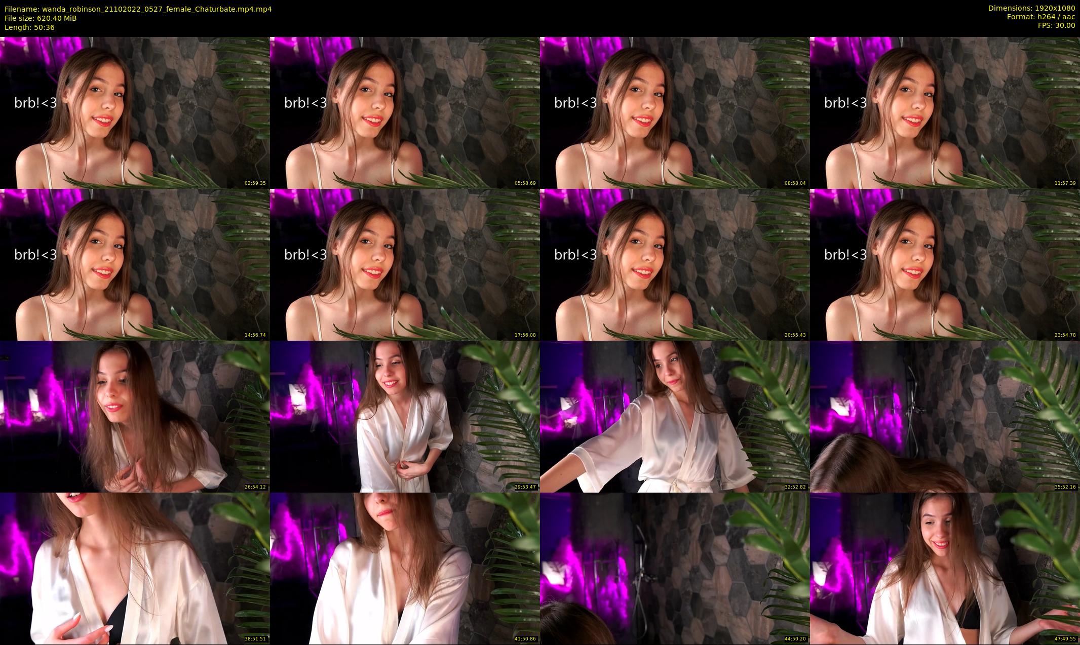 wanda_robinson — 51 minute Chaturbate female cam show recording, 1080p, Oct 21, 2022