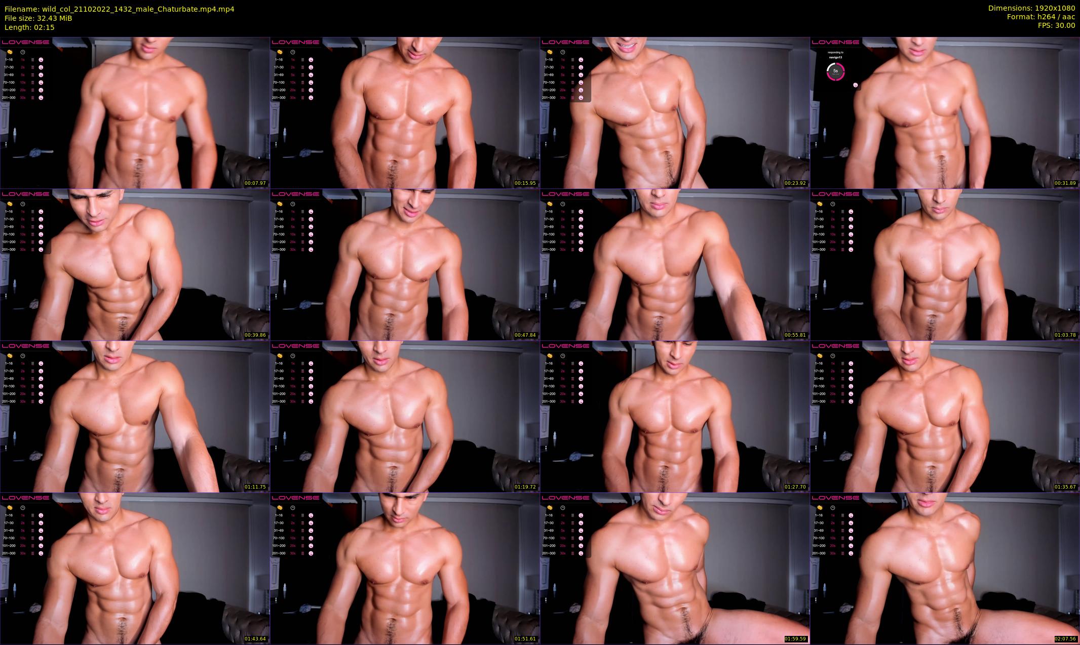 wild_col — 3 minute Chaturbate male cam show recording, 1080p, Oct 21, 2022