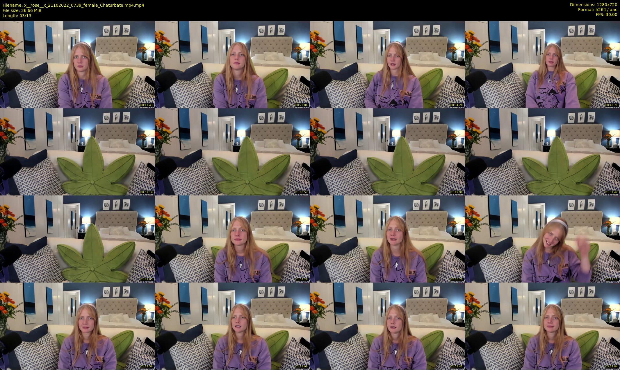 x__rose__x — 4 minute Chaturbate female cam show recording, 720p, Oct 21, 2022