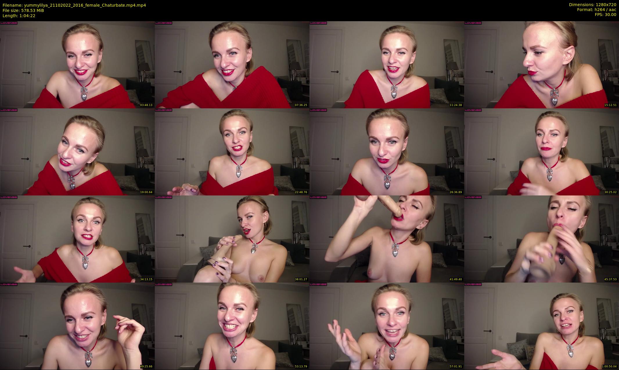 yummylilya — 65 minute Chaturbate female cam show recording, 720p, Oct 21, 2022