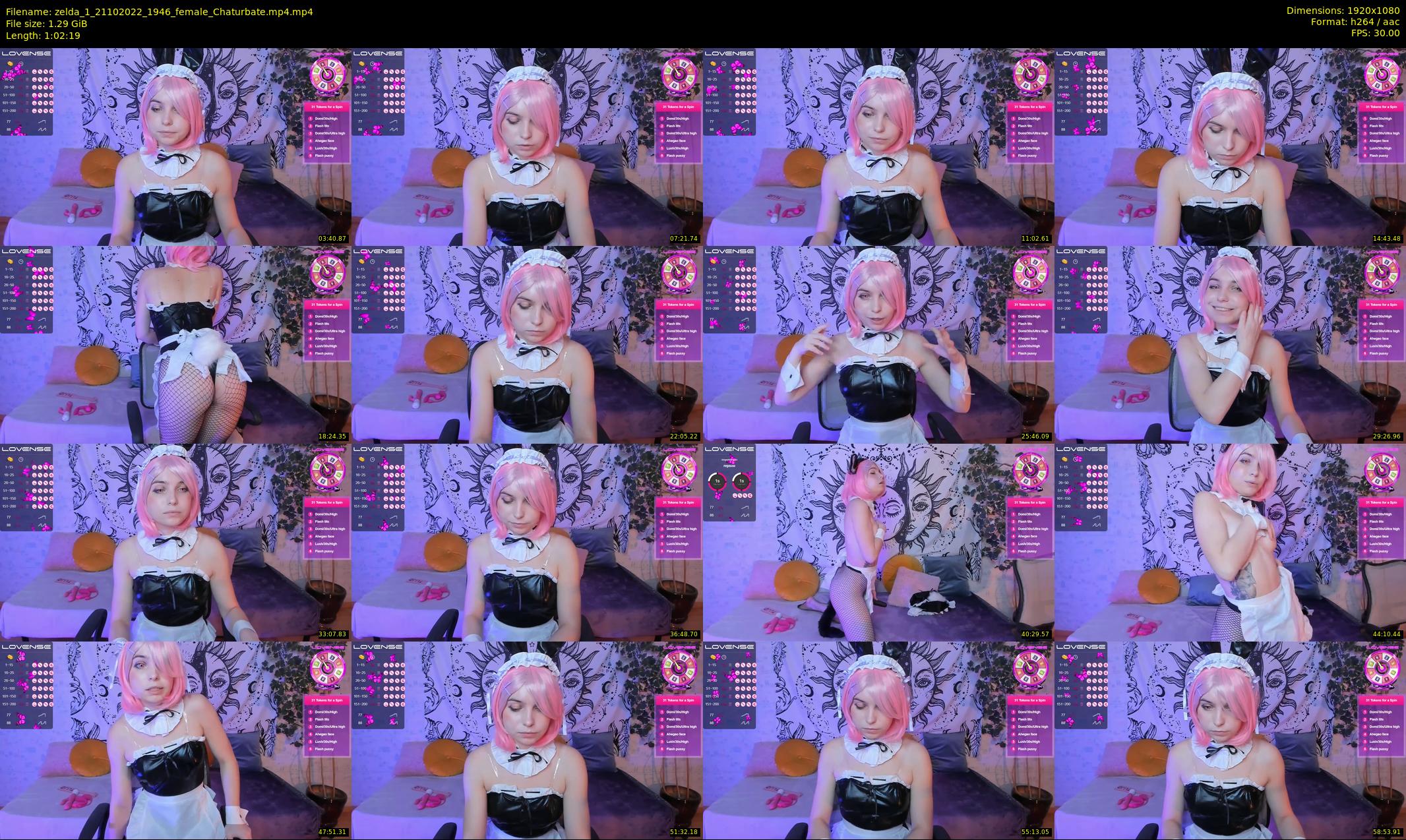 zelda_1 — 63 minute Chaturbate female cam show recording, 1080p, Oct 21, 2022