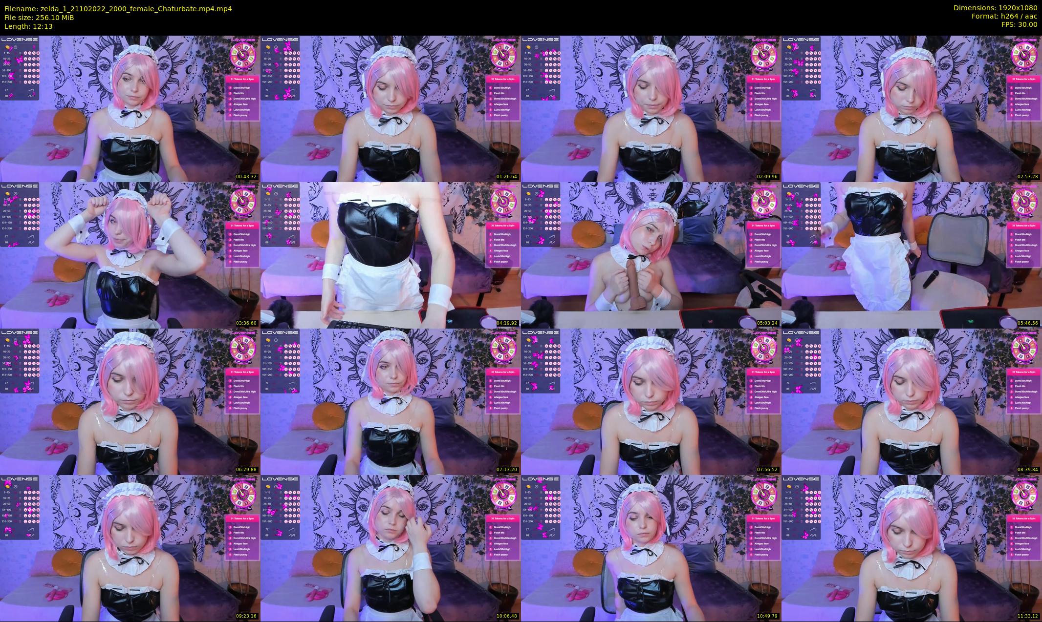 zelda_1 — 13 minute Chaturbate female cam show recording, 1080p, Oct 21, 2022