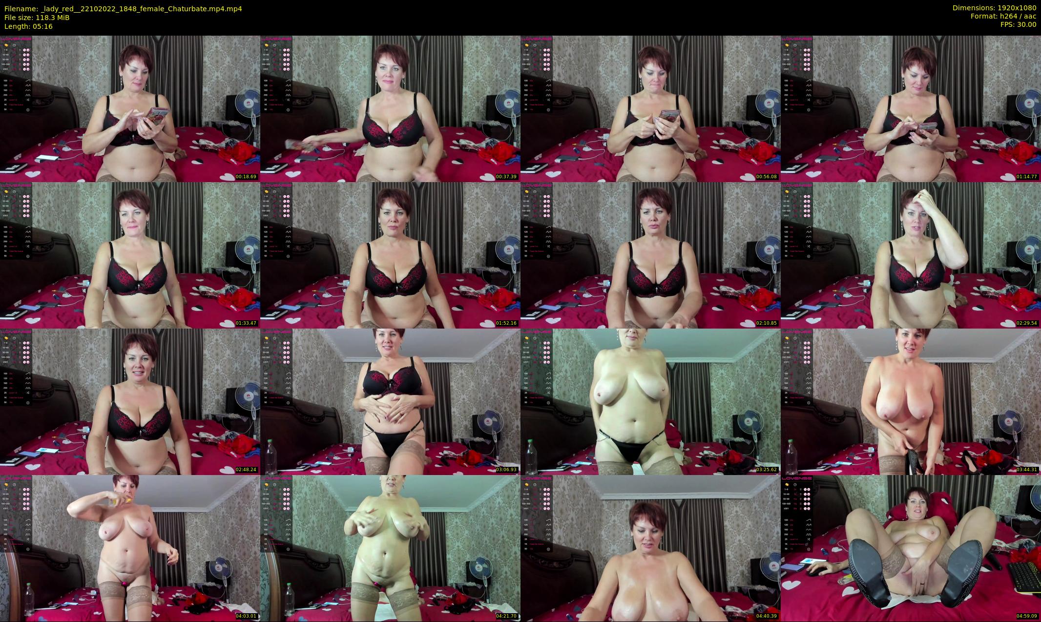 _lady_red_ — 6 minute Chaturbate female cam show recording, 1080p, Oct 22, 2022