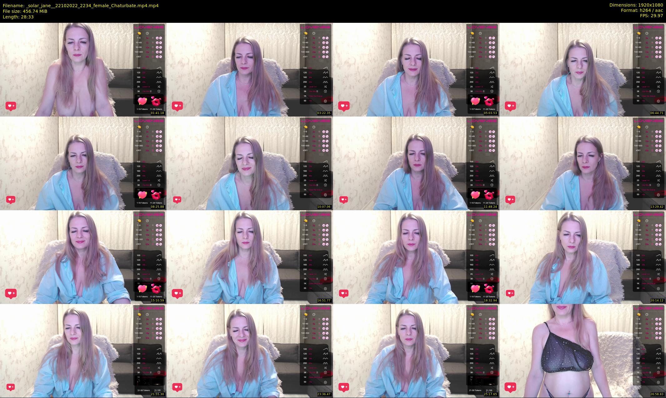 _solar_jane_ — 29 minute Chaturbate female cam show recording, 1080p, Oct 22, 2022