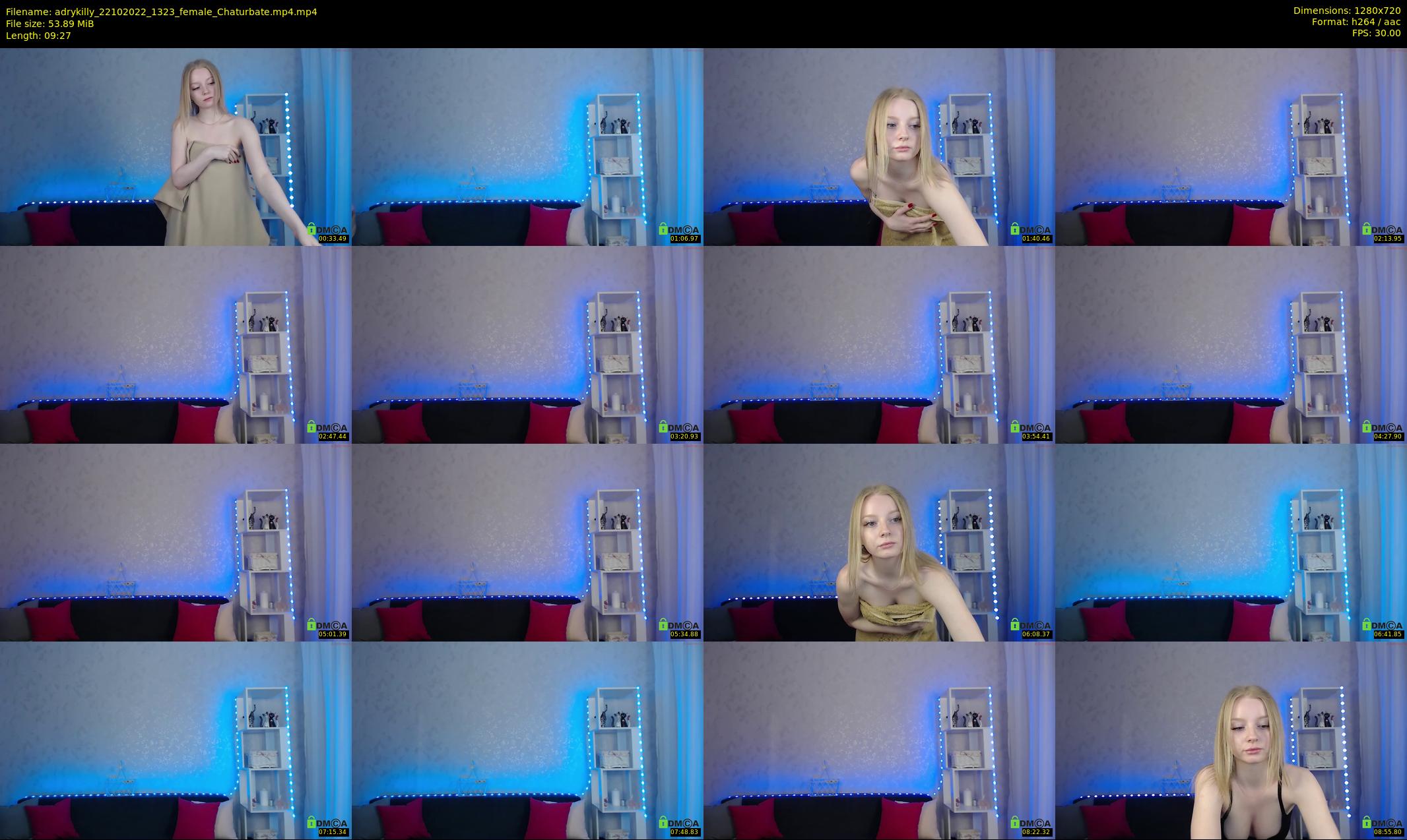 adrykilly — 10 minute Chaturbate female cam show recording, 720p, Oct 22, 2022