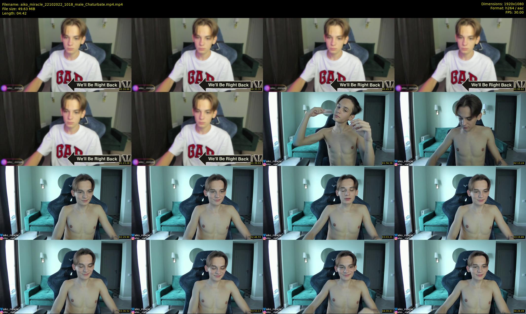 aiko_miracle — 5 minute Chaturbate male cam show recording, 1080p, Oct 22, 2022