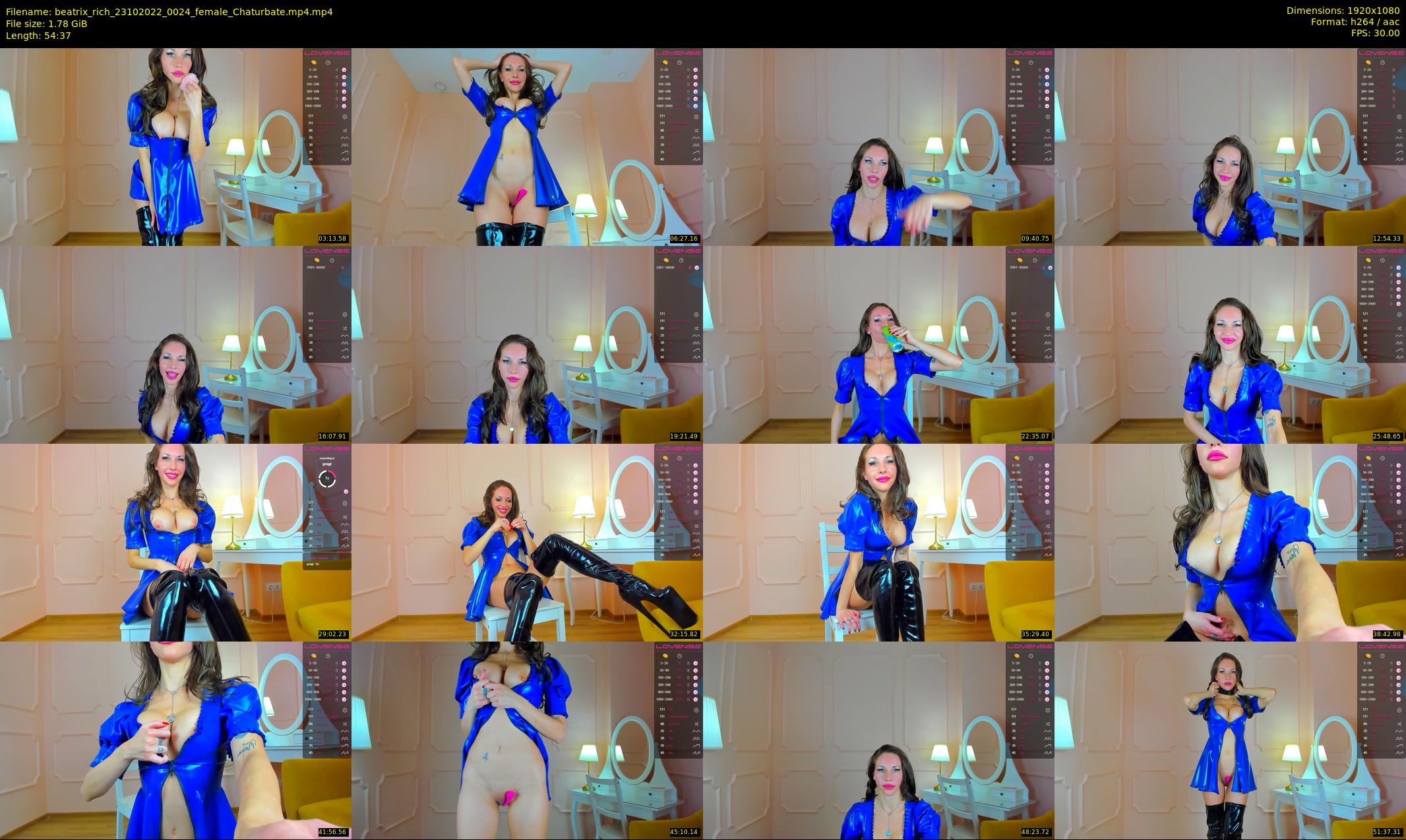 beatrix_rich — 55 minute Chaturbate female cam show recording, 1080p, Oct 23, 2022