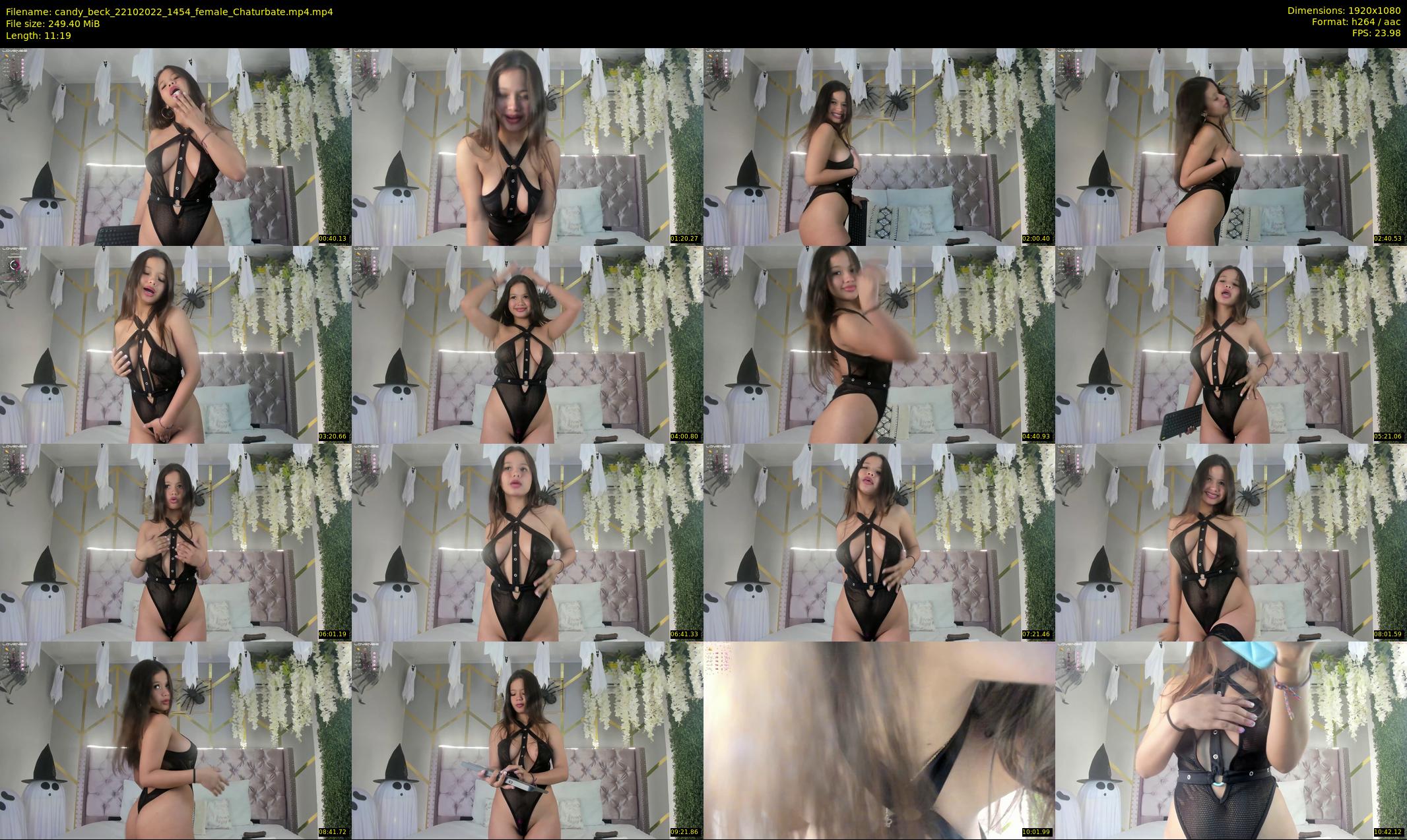 candy_beck — 12 minute Chaturbate female cam show recording, 1080p, Oct 22, 2022