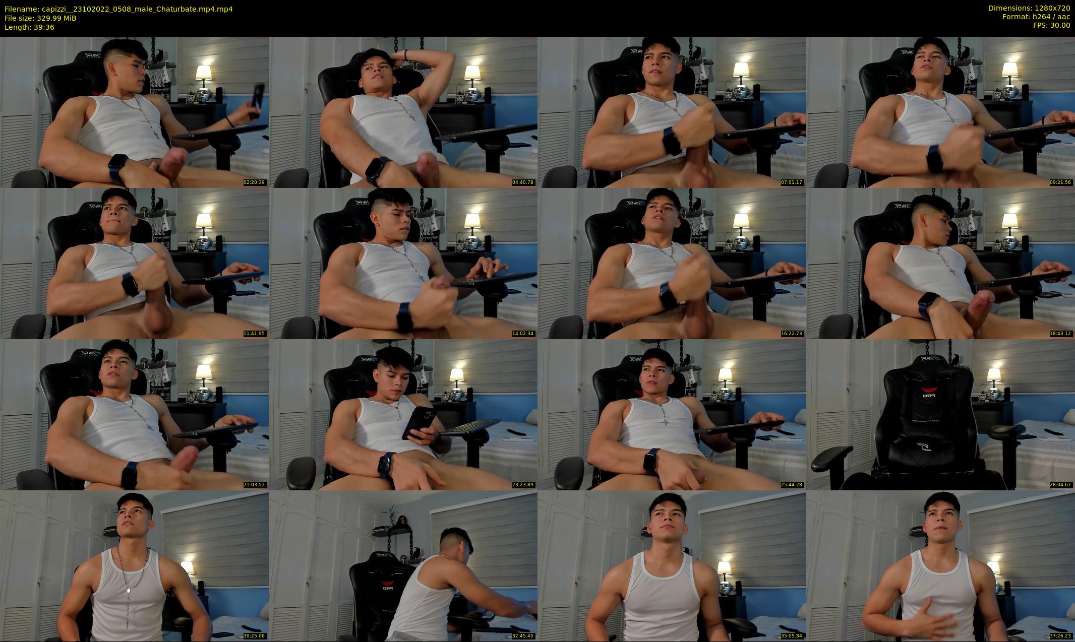 capizzi_ — 40 minute Chaturbate male cam show recording, 720p, Oct 23, 2022