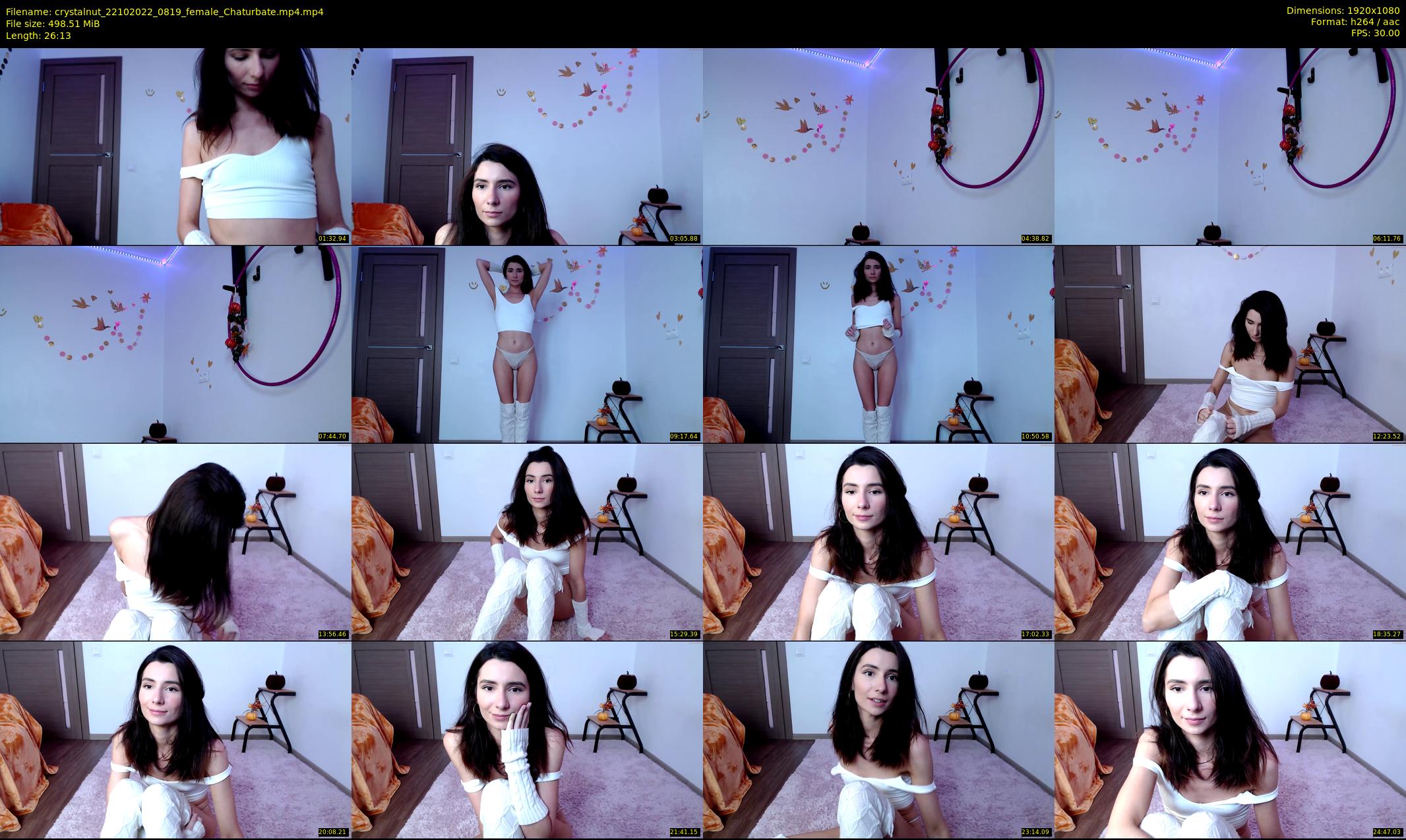 crystalnut — 27 minute Chaturbate female cam show recording, 1080p, Oct 22, 2022