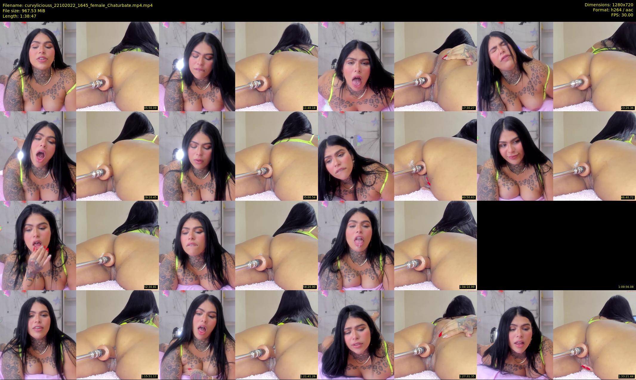 curvyliciouss — 99 minute Chaturbate female cam show recording, 720p, Oct 22, 2022
