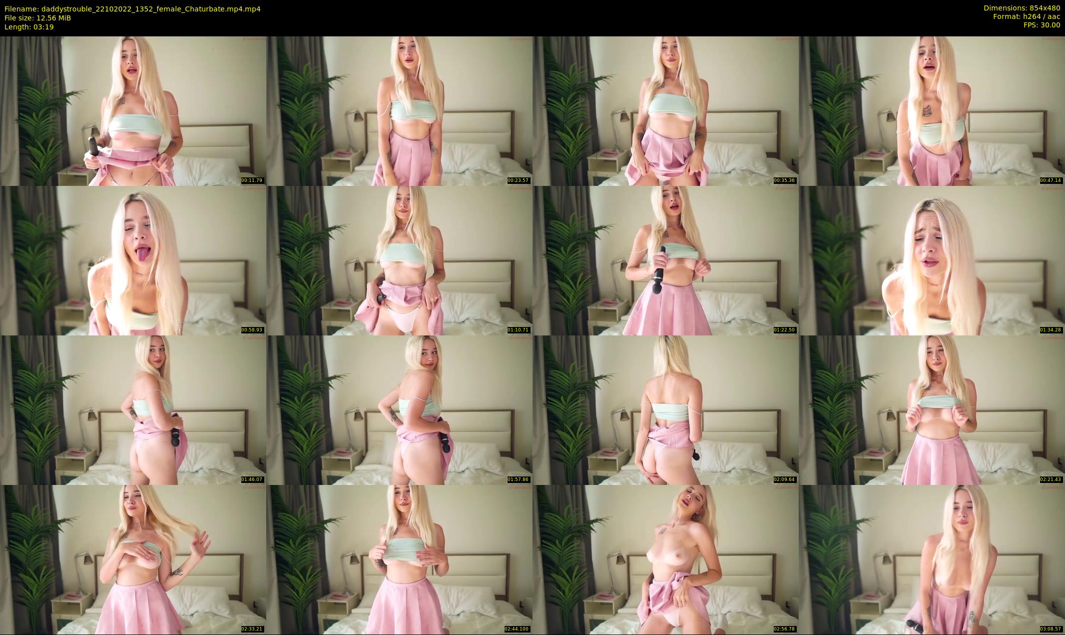 daddystrouble — 4 minute Chaturbate female cam show recording, 480p, Oct 22, 2022