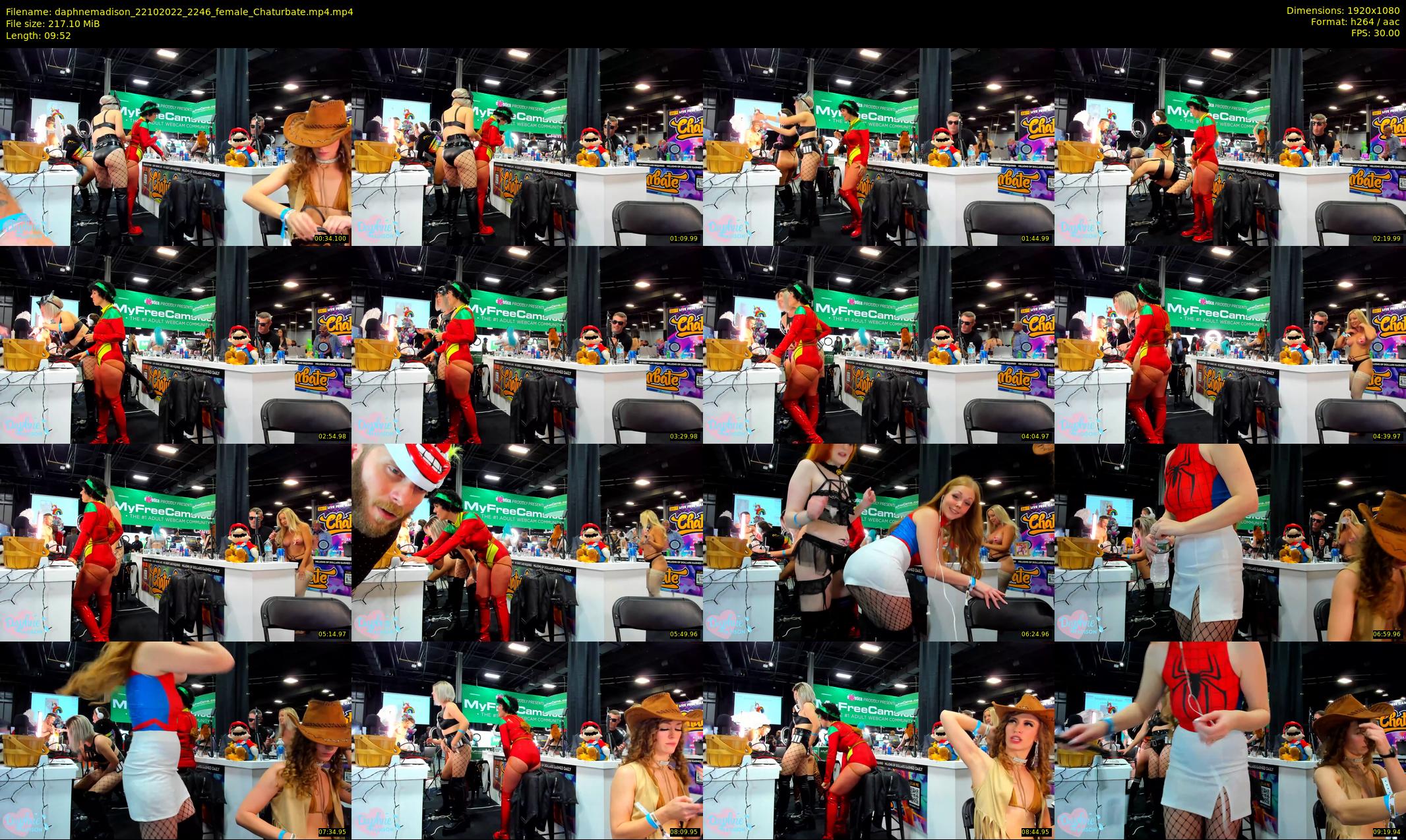 daphnemadison — 10 minute Chaturbate couple cam show recording, 1080p, Oct 22, 2022