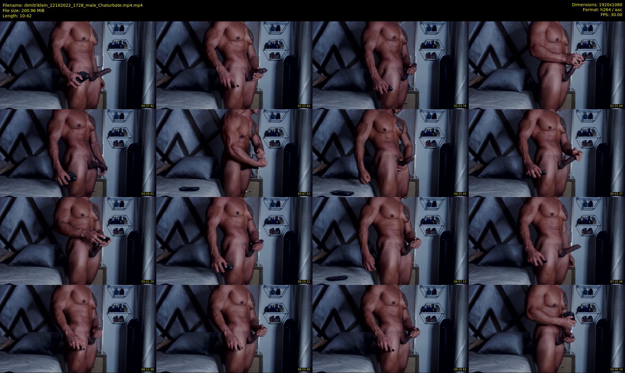 dimitriklein — 11 minute Chaturbate male cam show recording, 1080p, Oct 22, 2022
