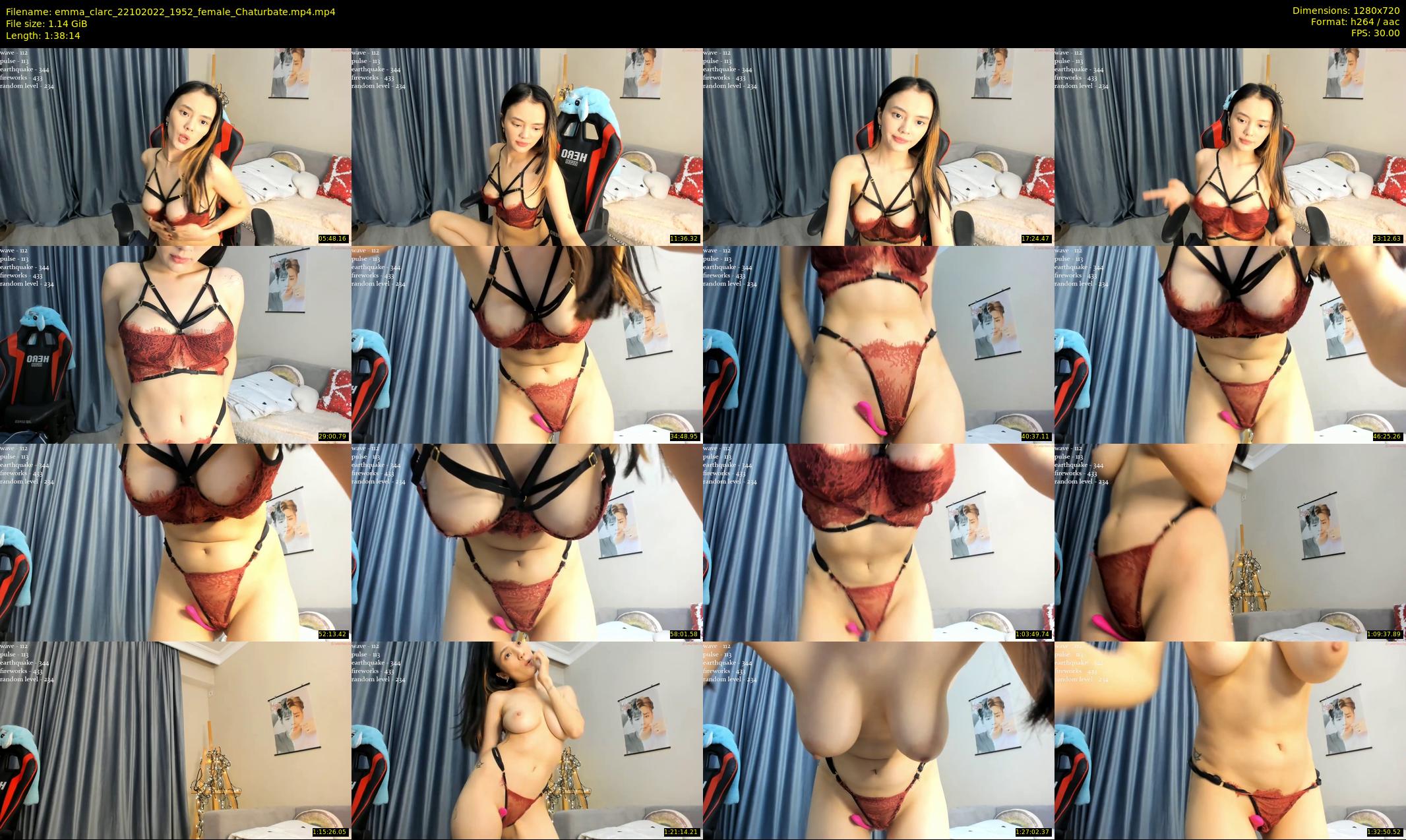 emma_clarc — 99 minute Chaturbate female cam show recording, 720p, Oct 22, 2022