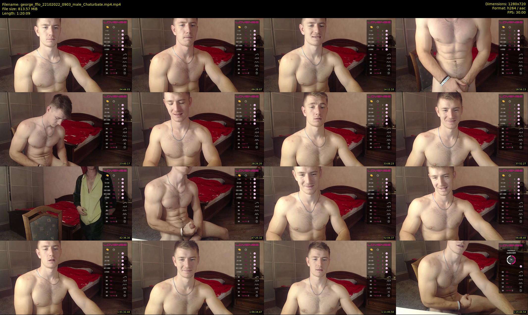 george_fflo — 81 minute Chaturbate male cam show recording, 720p, Oct 22, 2022