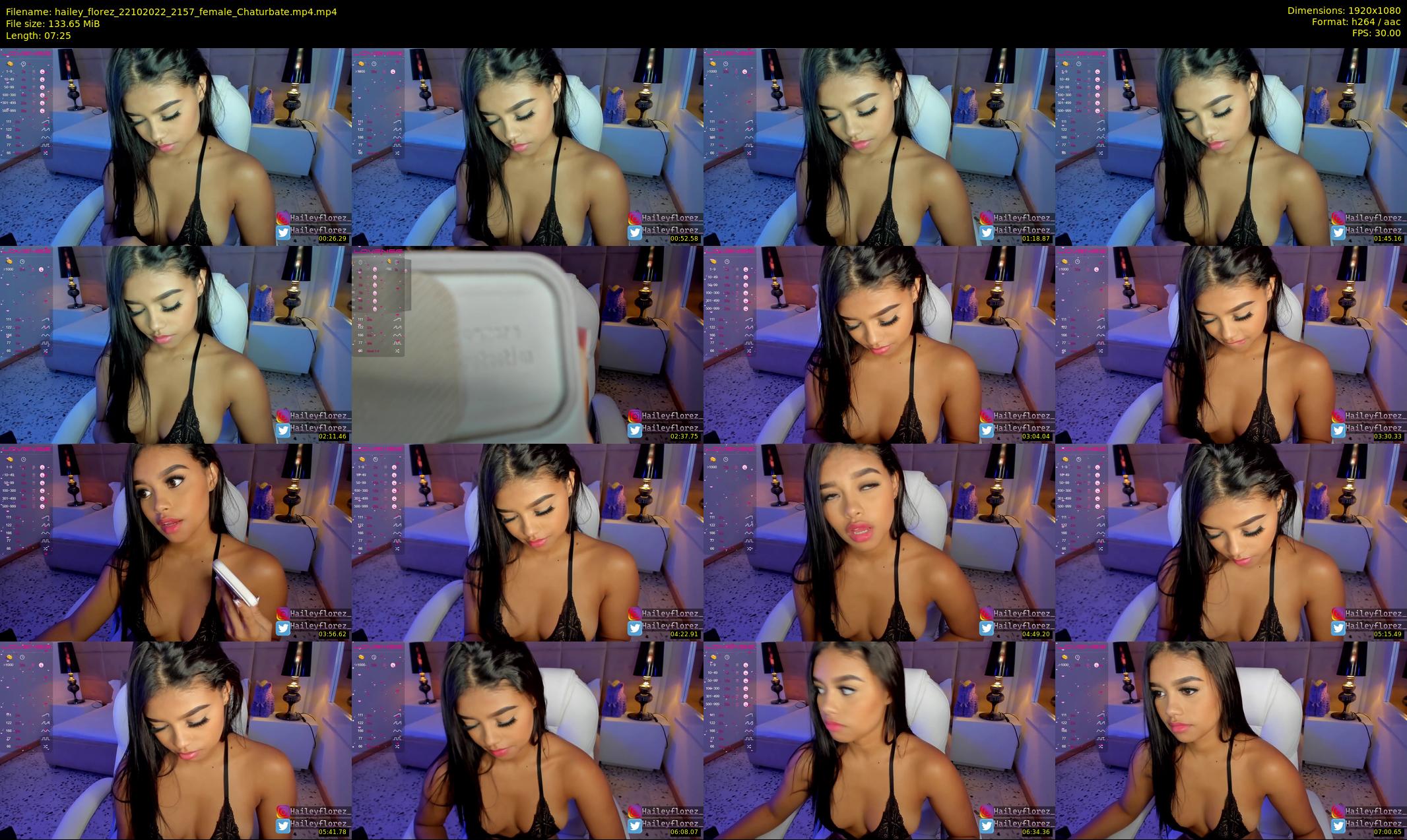 hailey_florez — 8 minute Chaturbate female cam show recording, 1080p, Oct 22, 2022