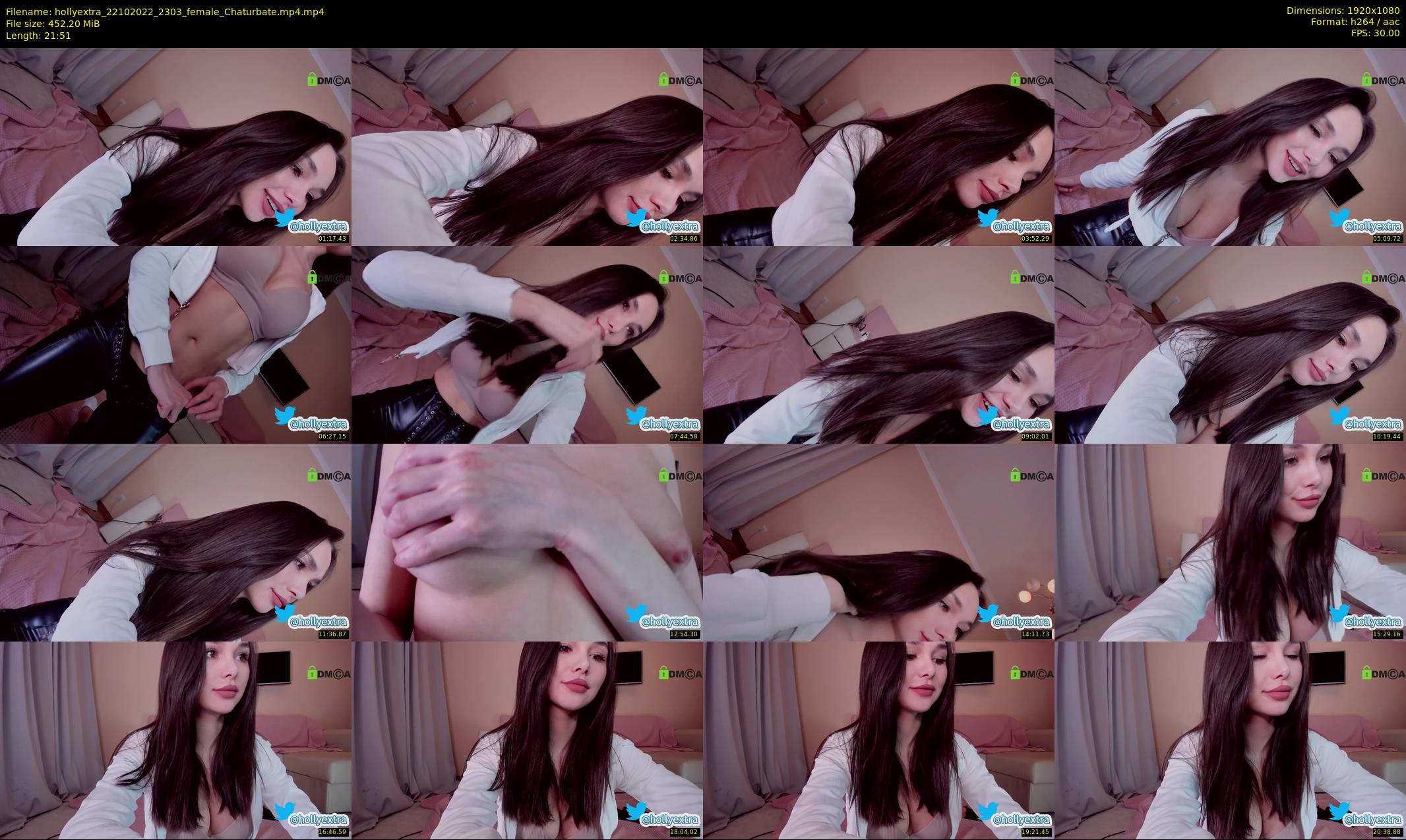 hollyextra — 22 minute Chaturbate female cam show recording, 1080p, Oct 22, 2022