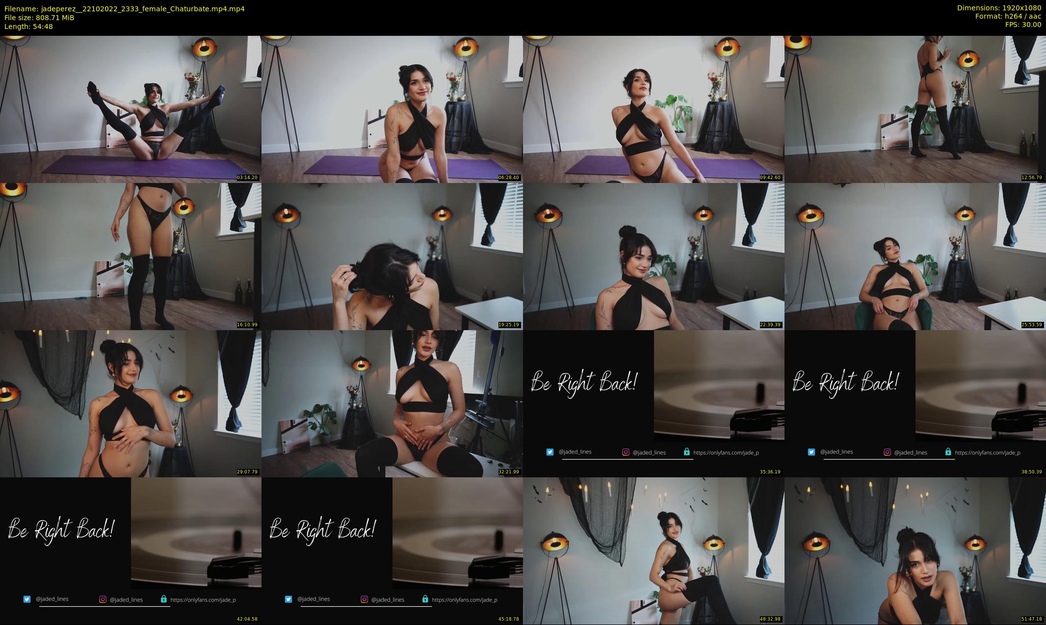 jadeperez_ — 55 minute Chaturbate female cam show recording, 1080p, Oct 22, 2022